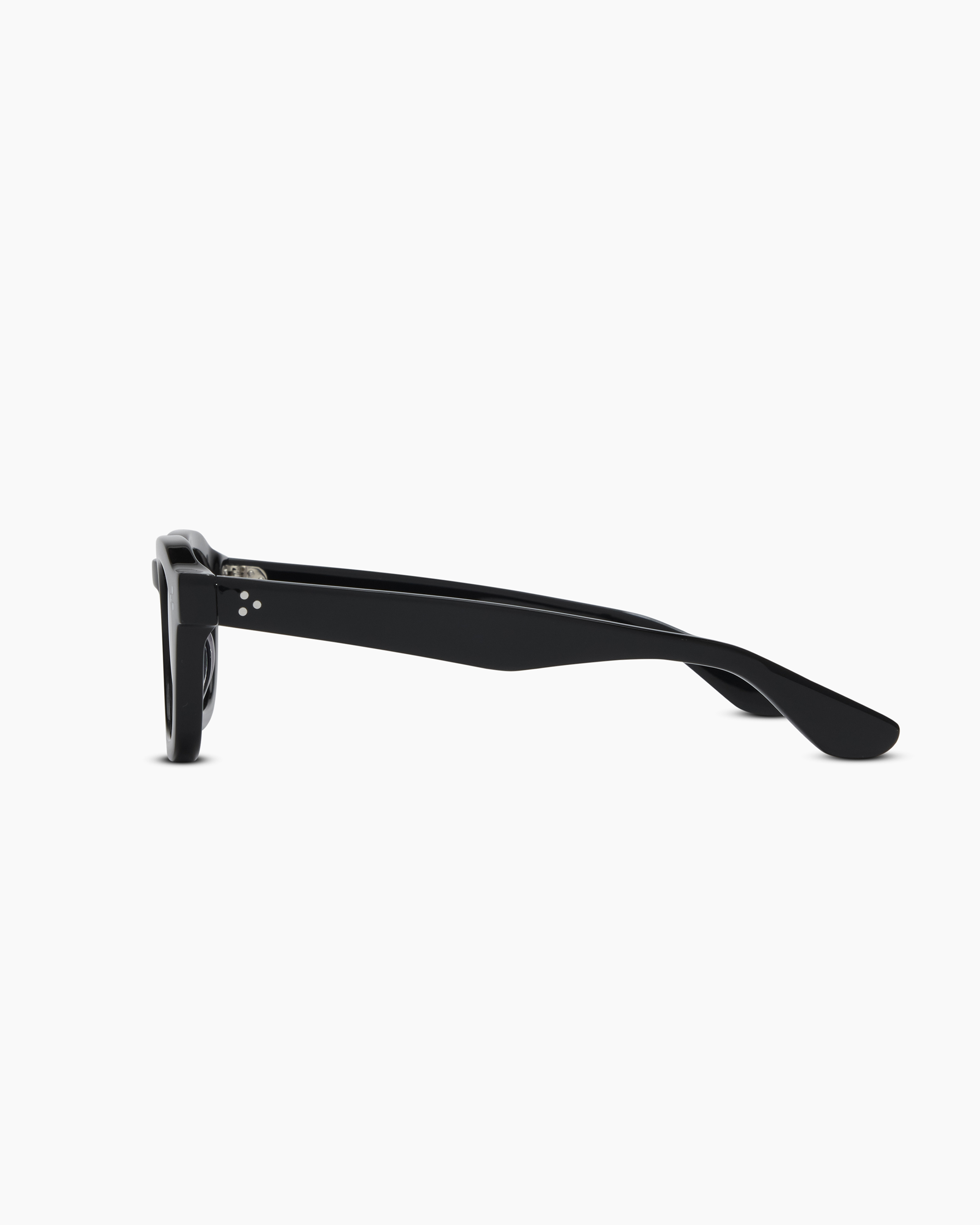 Maldives Polarized Acetate Sunglasses in Black with Grey lens