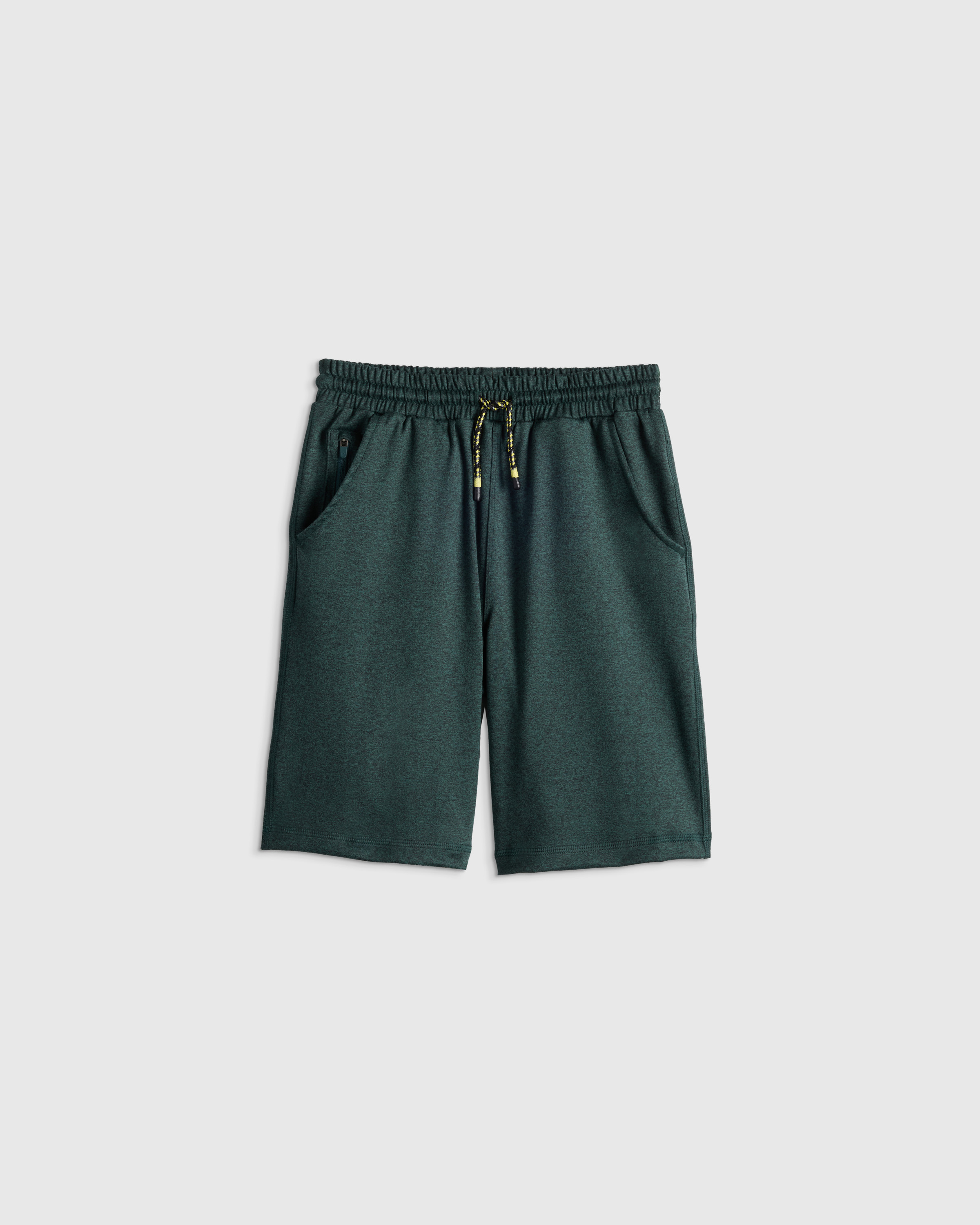 Heather Green Flowknit Performance Short