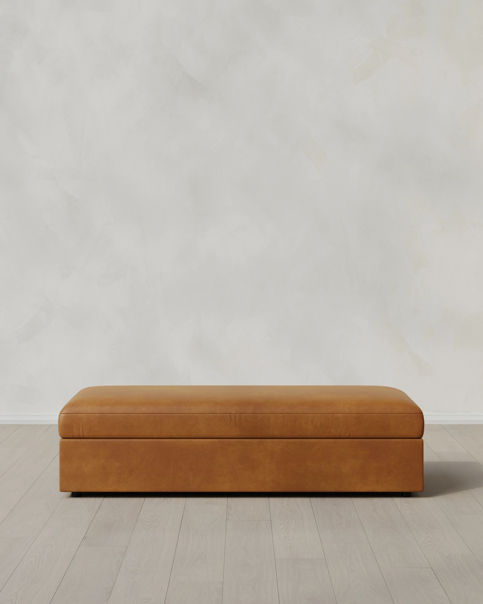 Sierra Coffee Ottoman in Leather