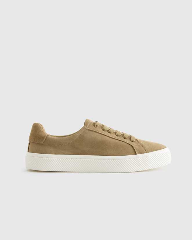 Toffee Italian Suede Everyday Sneaker