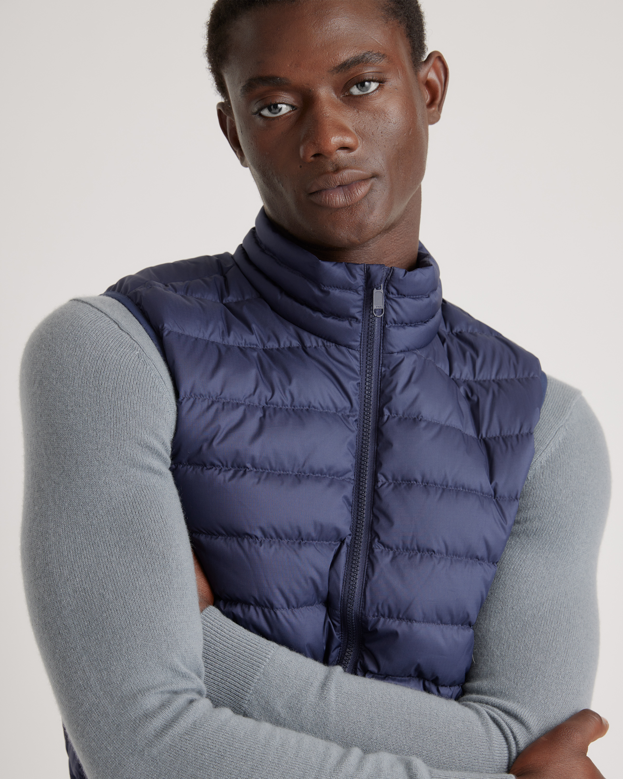 Men's Lightweight Down Packable Puffer Vest | Quince Canada
