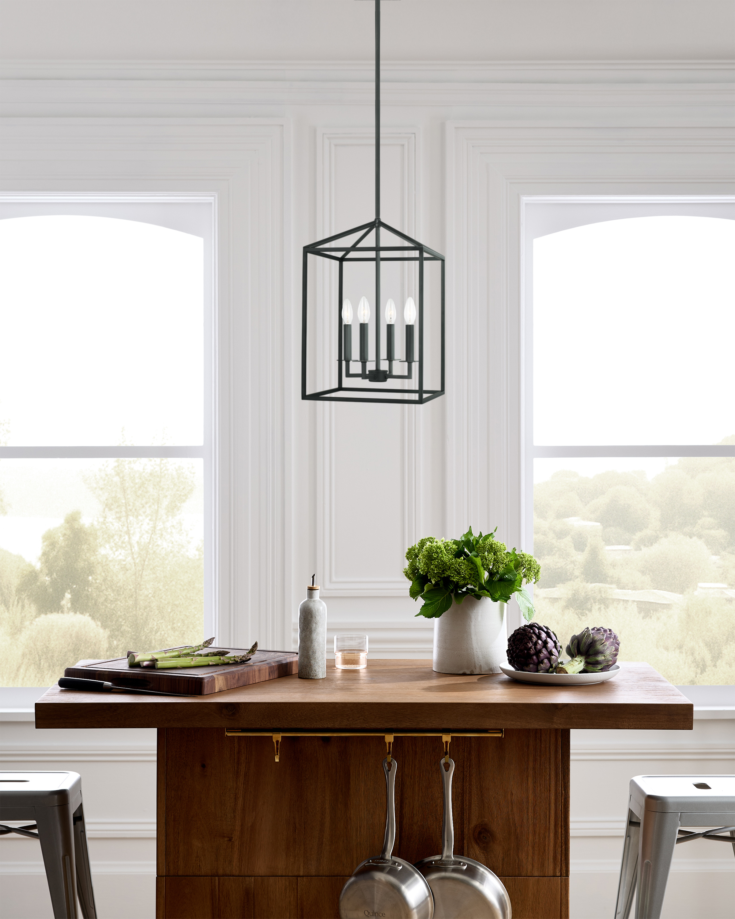 Keene small Pendant Black (1)