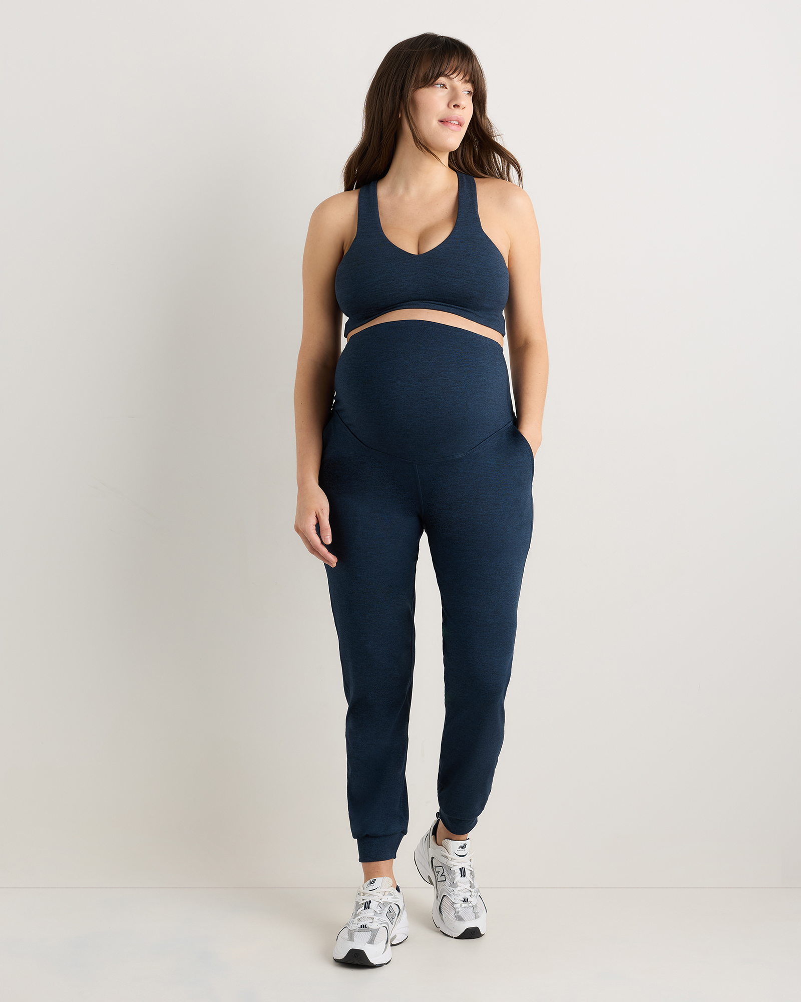 Tencel Jersey Maternity Under Belly Lounge Joggers