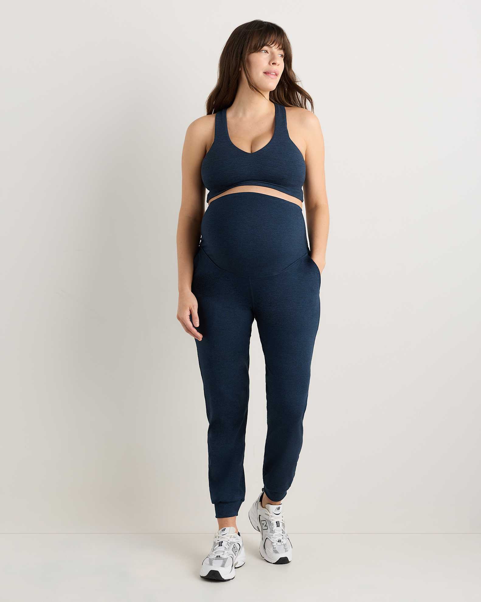 Tencel Jersey Maternity Under Belly Lounge Joggers