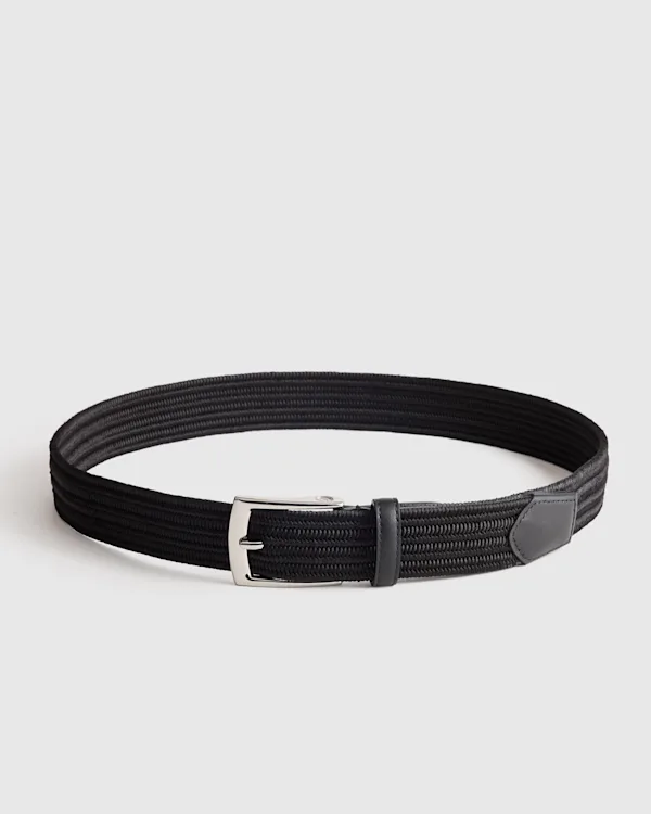 James Woven Stretch Belt