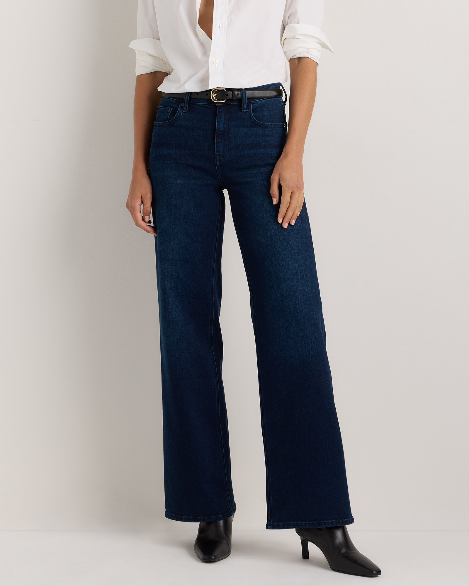 Bella Stretch Wide Leg Jeans