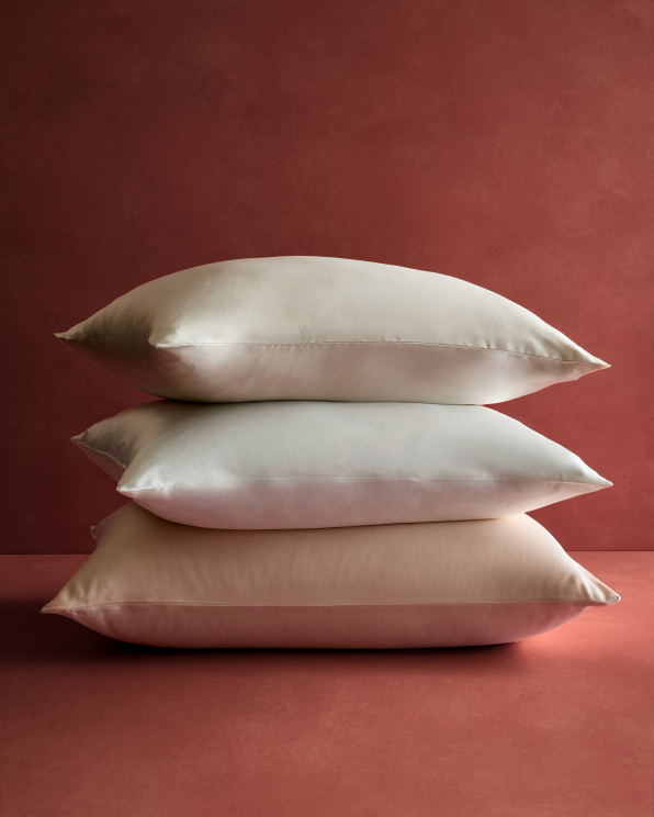 Champagne 100% Mulberry Silk Pillowcase