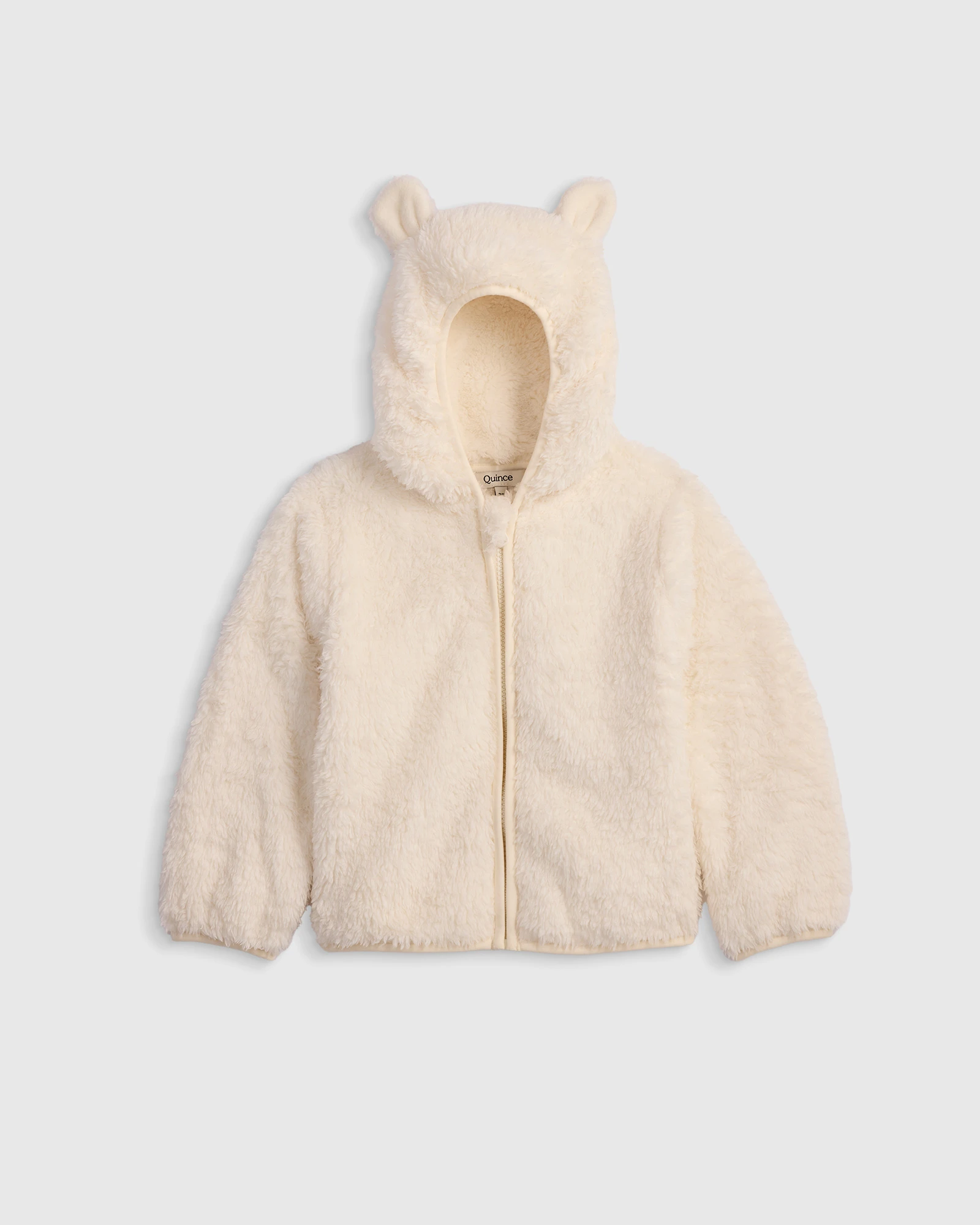 Recycled Sherpa Fleece Bear Jacket - Toddler