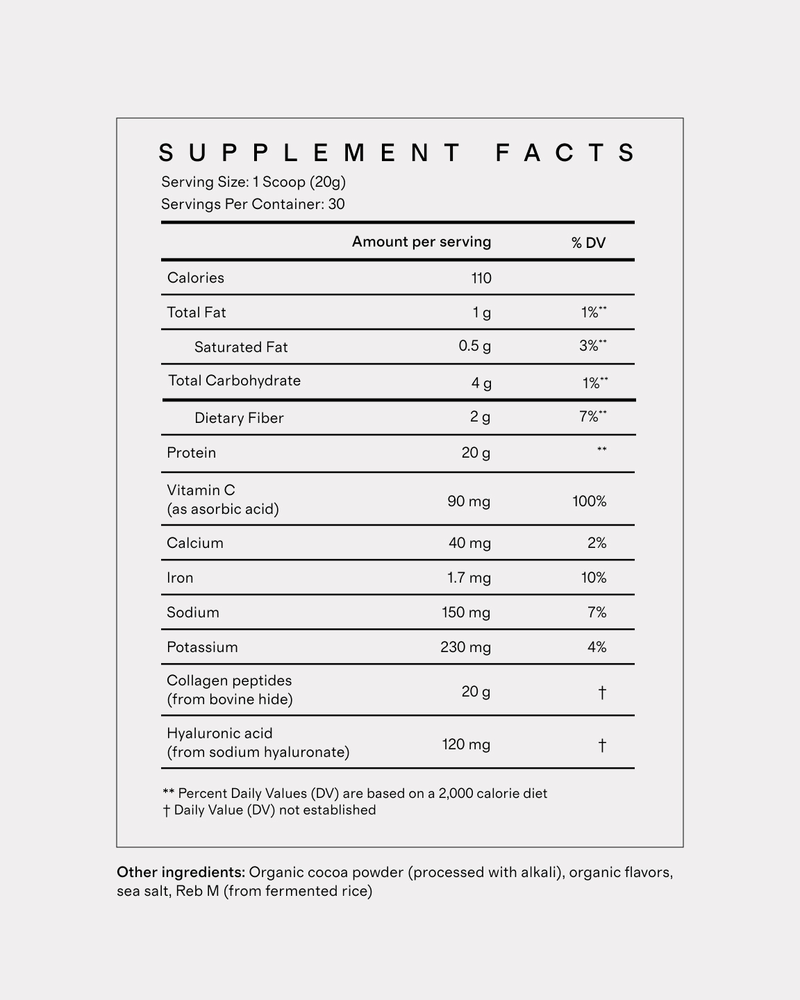 supplement facts