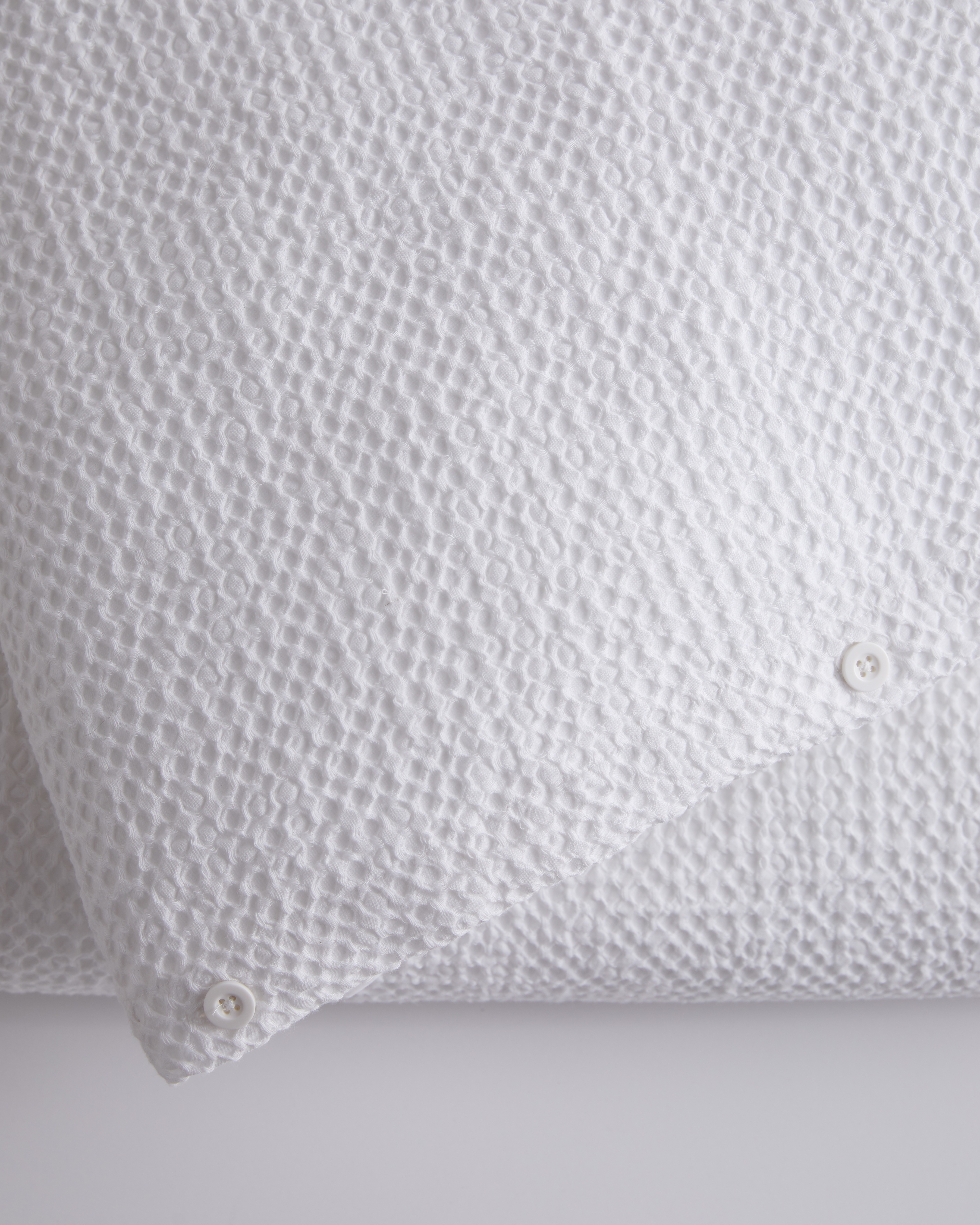 Organic Luxe Honeycomb Duvet Cover