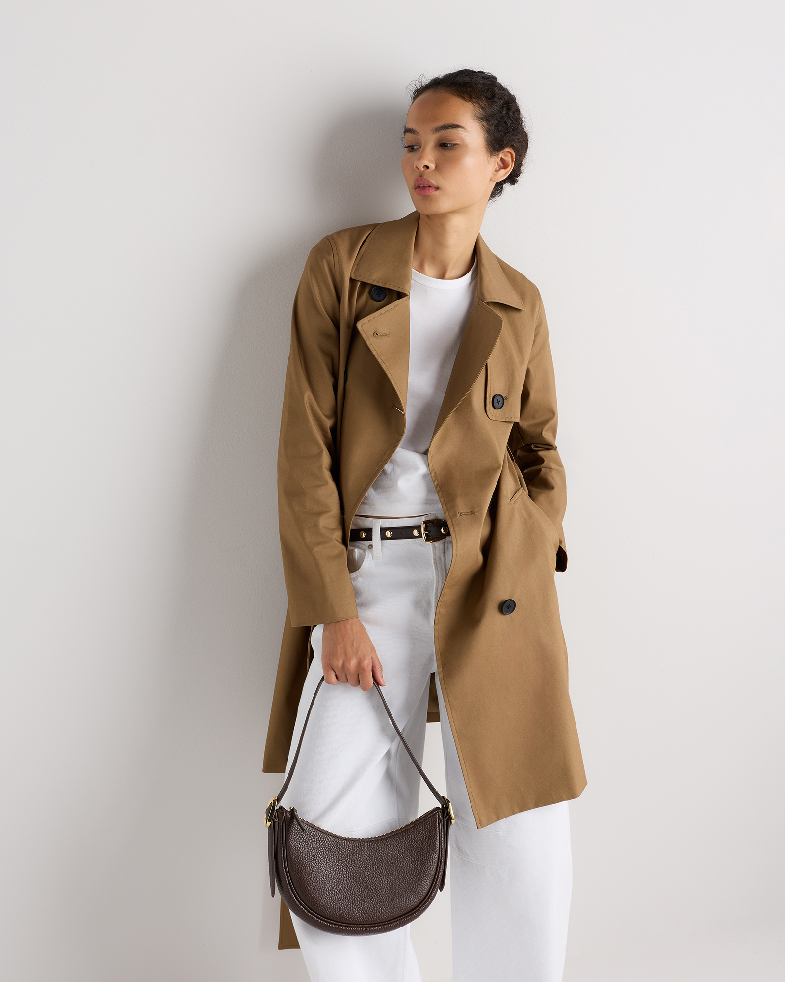 Women's Comfort Stretch Trench Coat