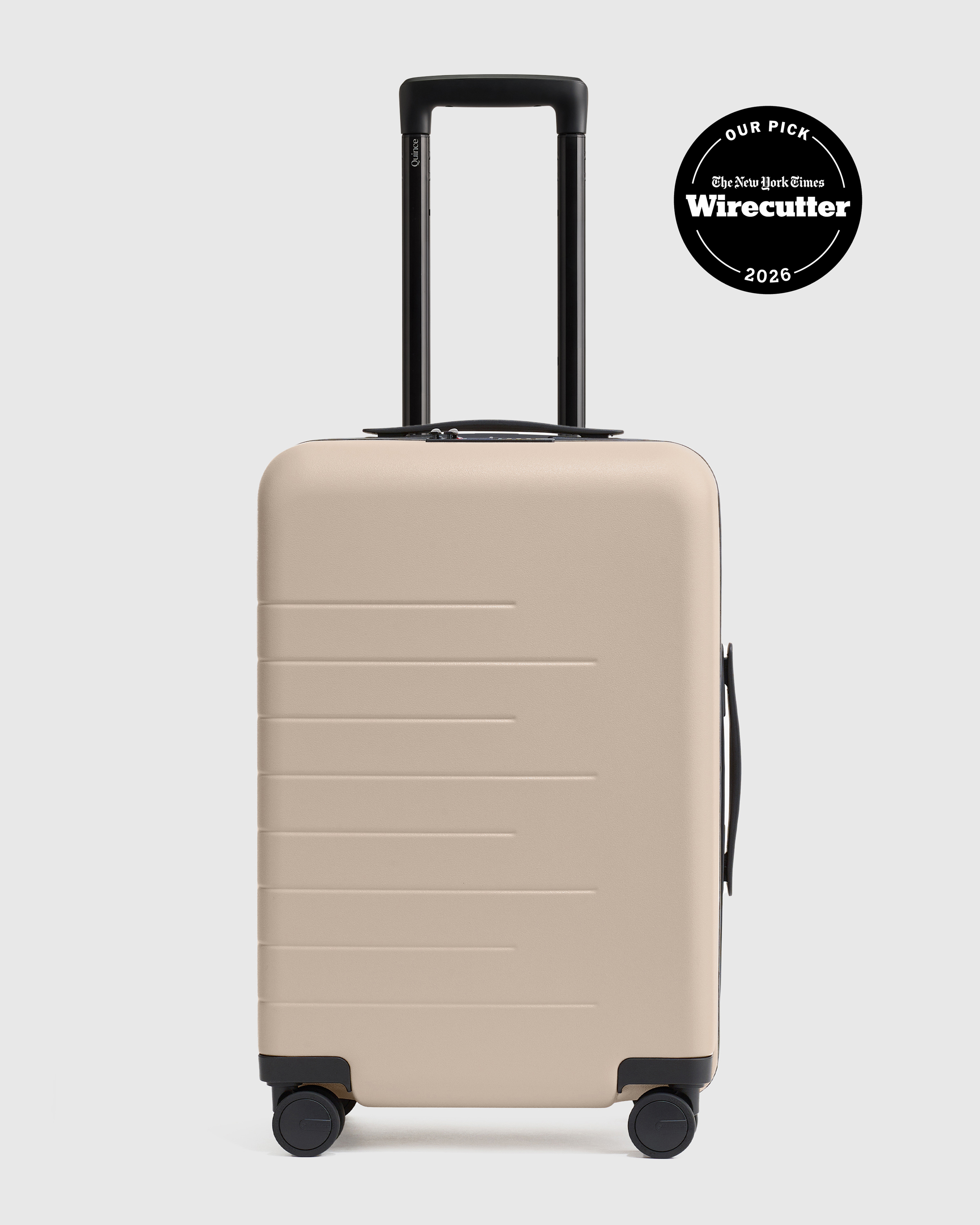 Tan Carry-On Suitcase