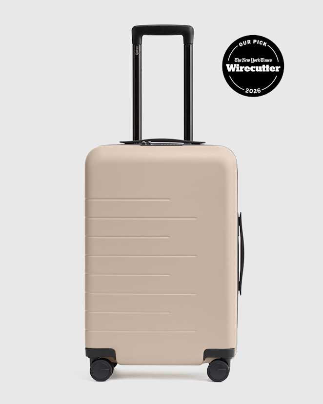 Tan Carry-On Suitcase