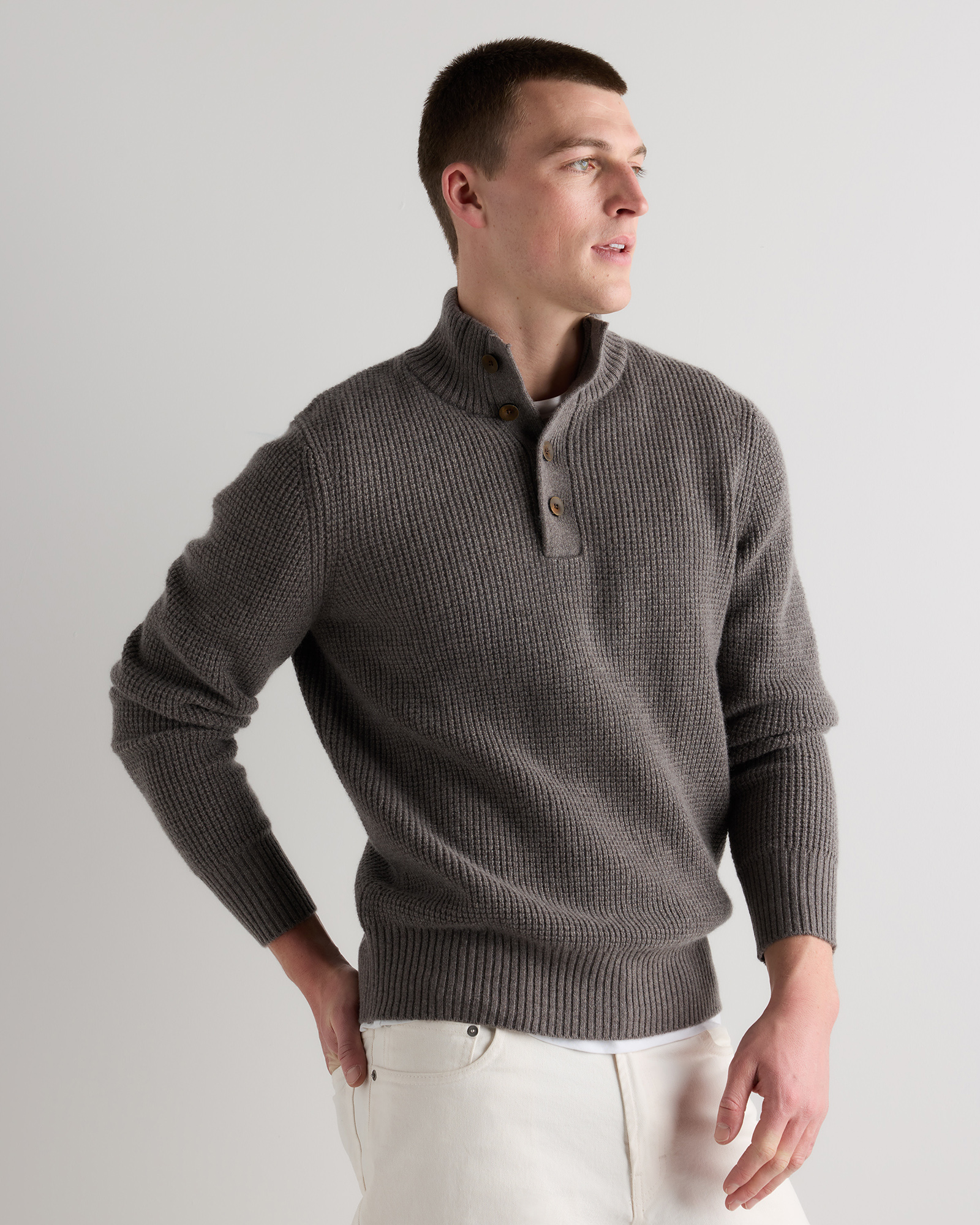 トップス text markaware mongolian cashmere suits Light Grey Oasi Cashmere Suit SS26 31806668 | Zegna US