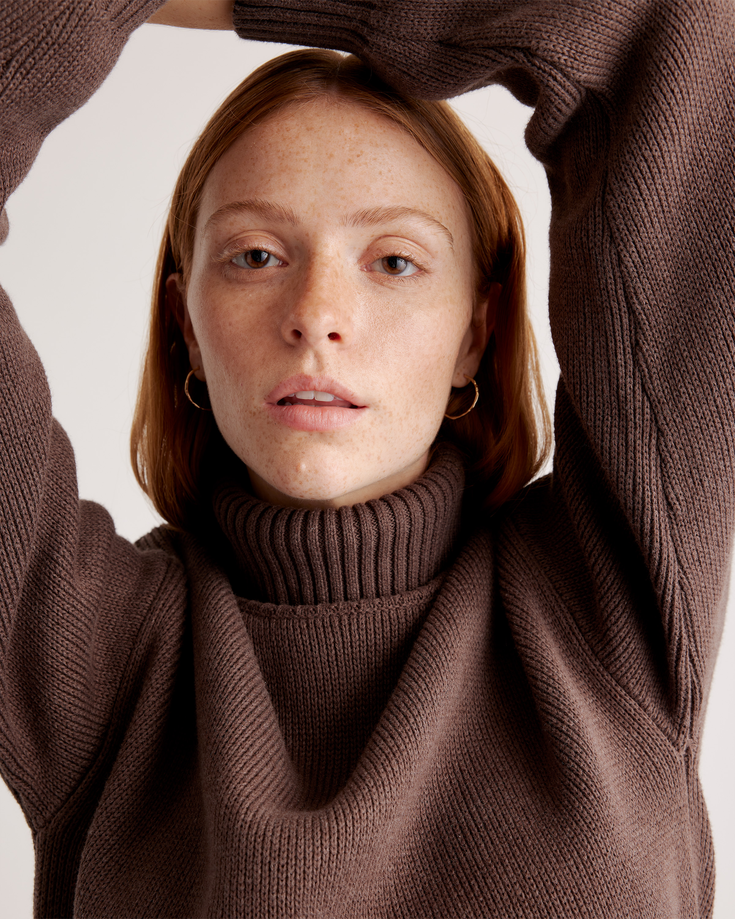 heavy cotton turtleneck