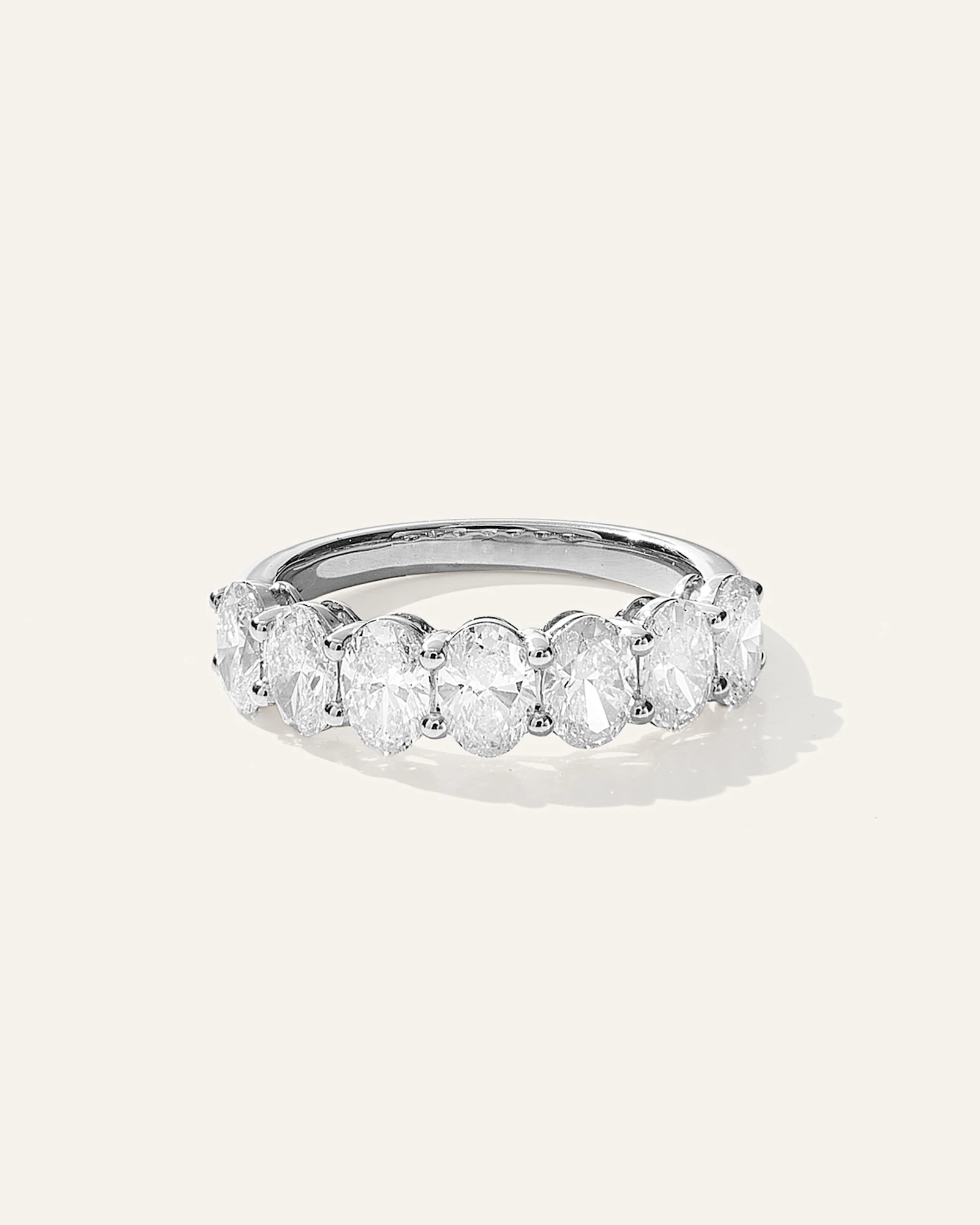 Lab Grown Diamond Oval Seven Stone Band