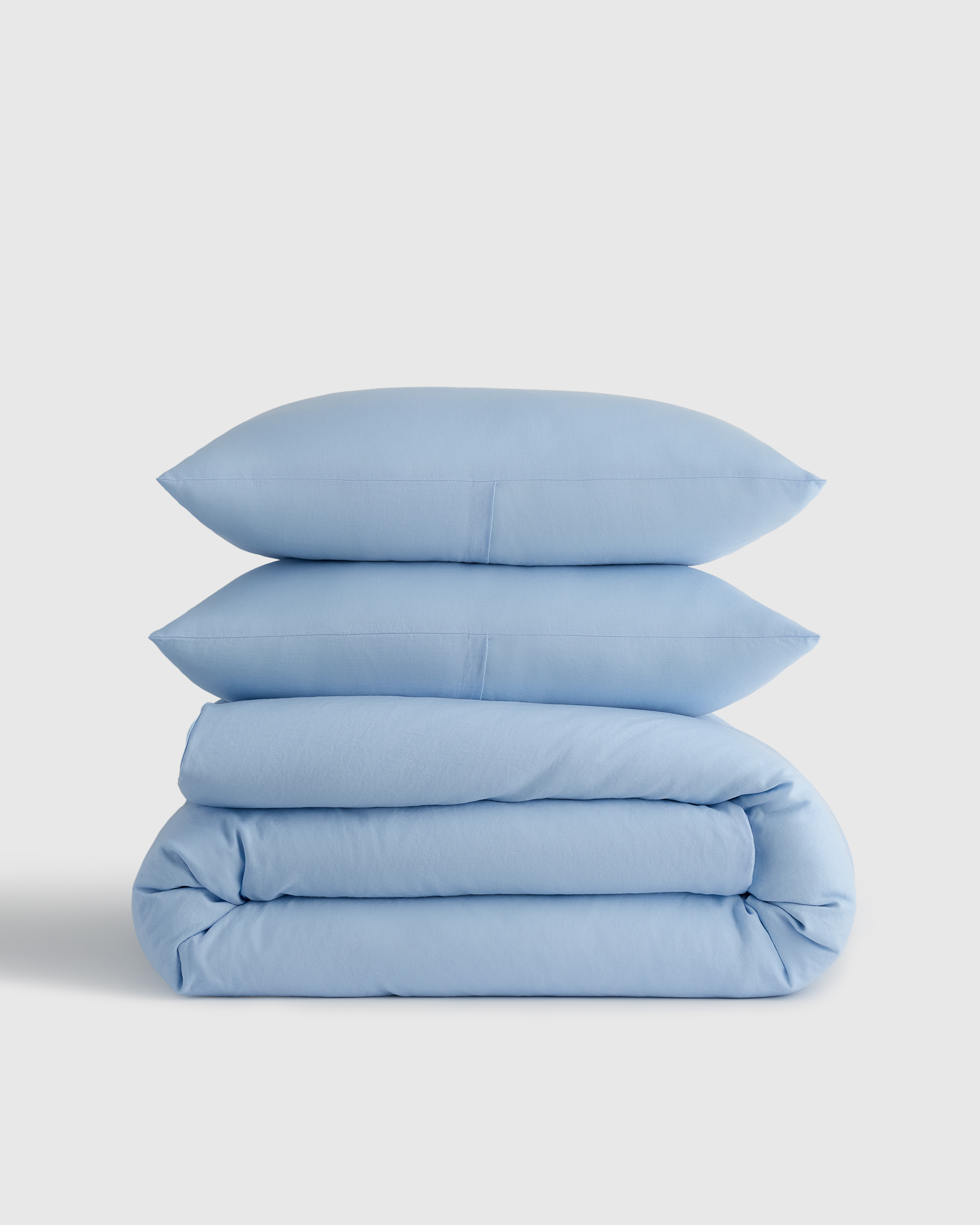Marina European Linen Duvet Cover Set