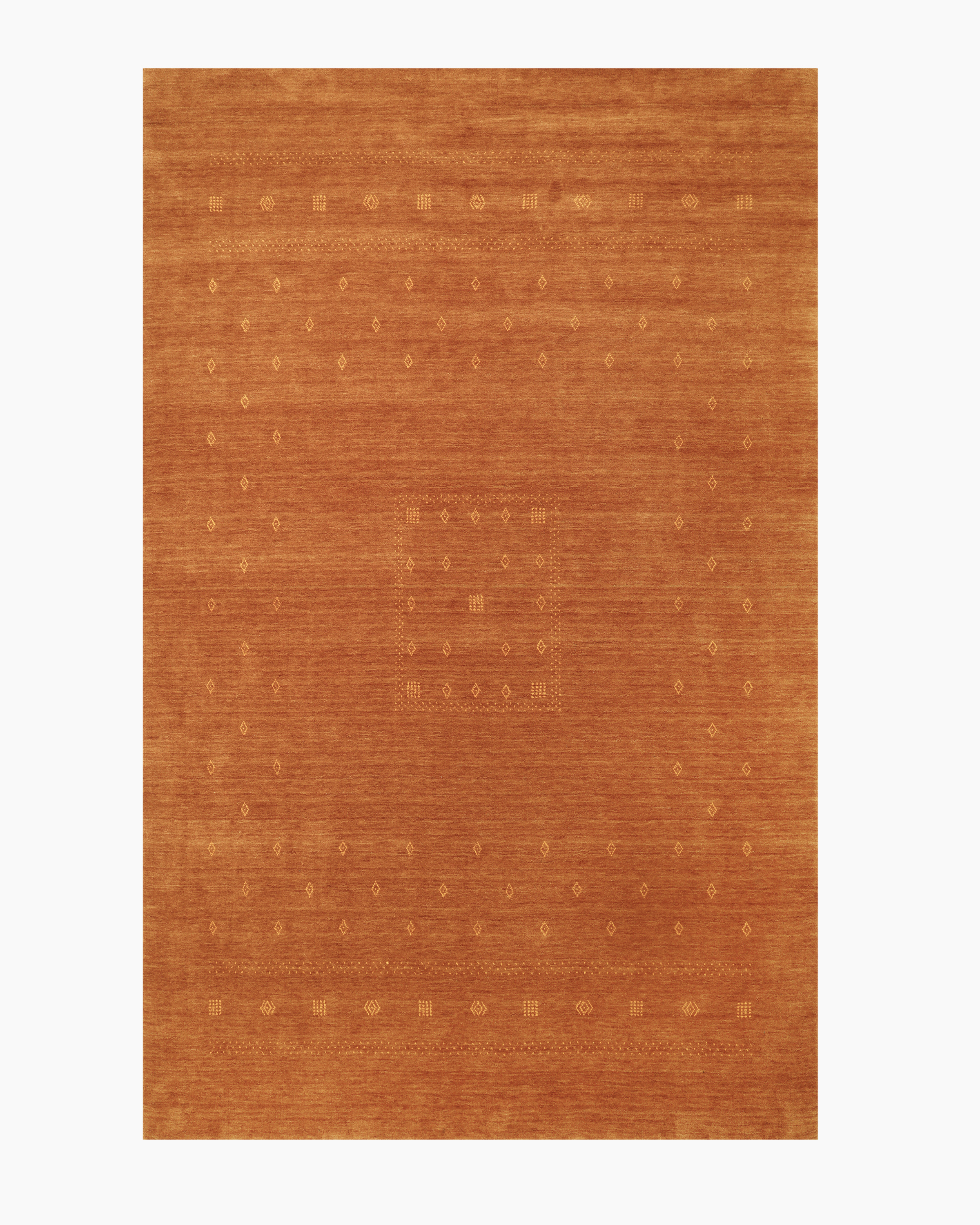 Amber Dakota Hand-Loomed Wool Rug 