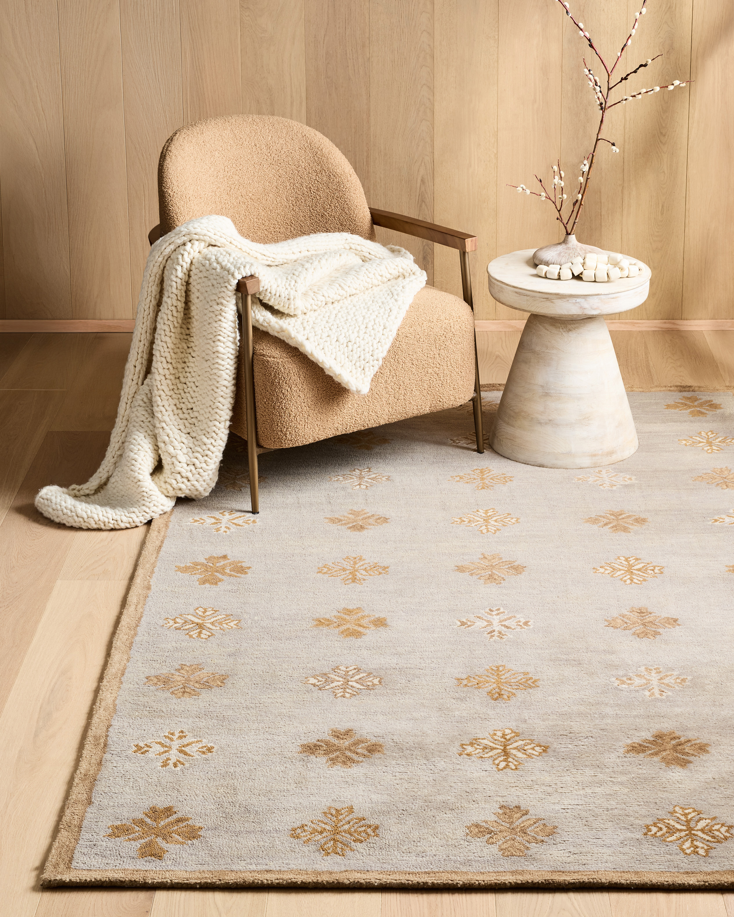 Hazel Wool Rug - Thumbnail 5