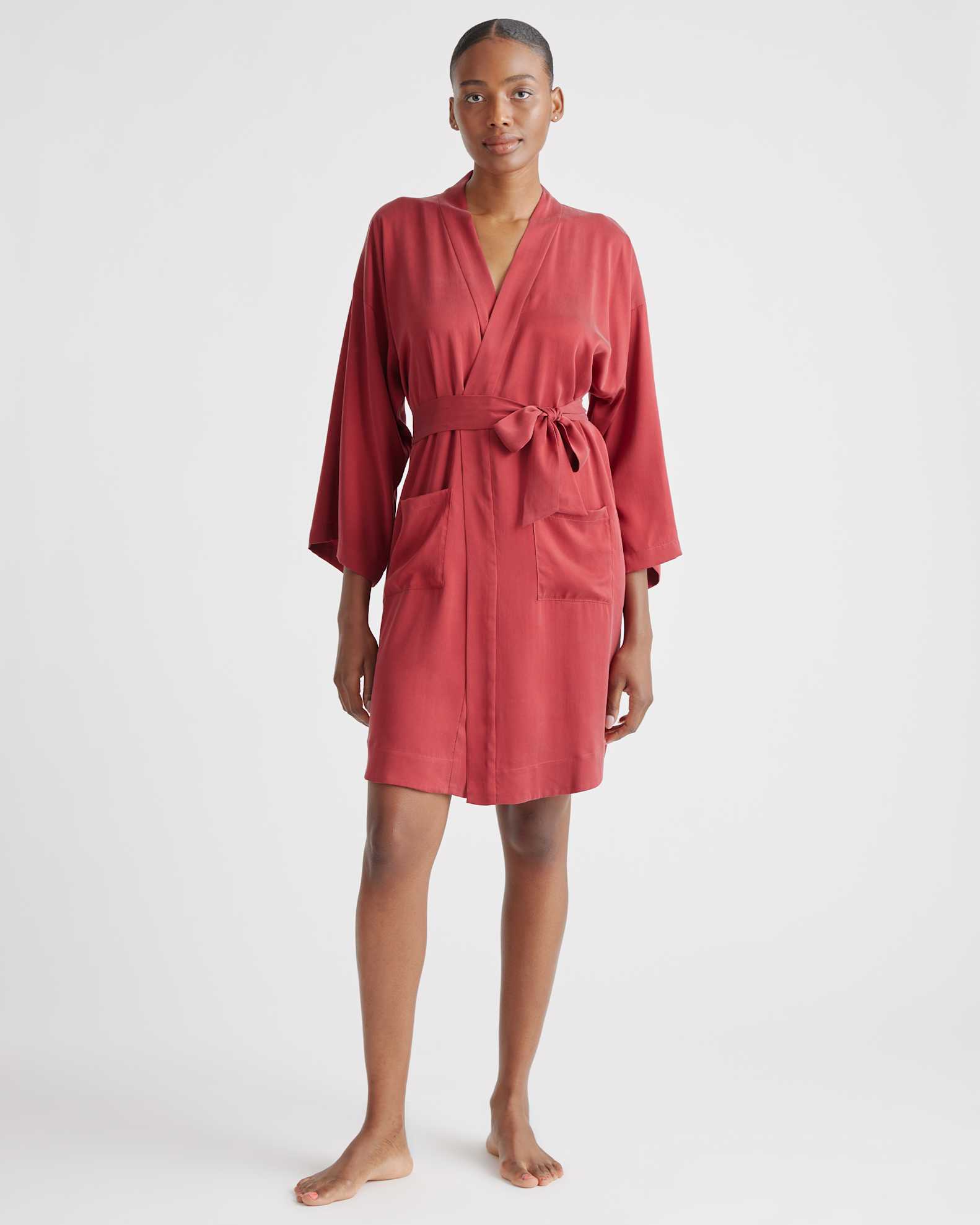 100% Washable Silk Robe