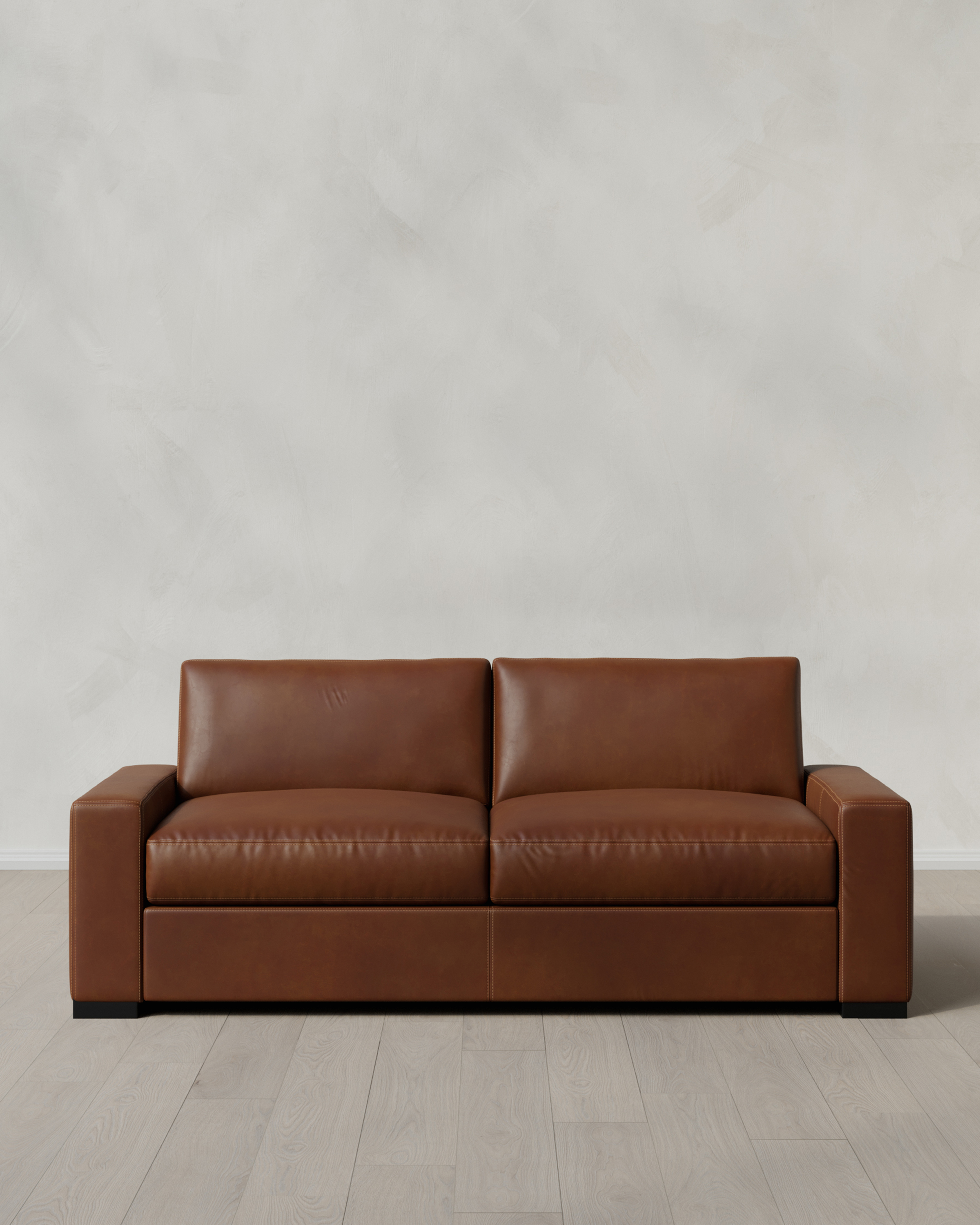 Espresso Stillman Sofa in Leather