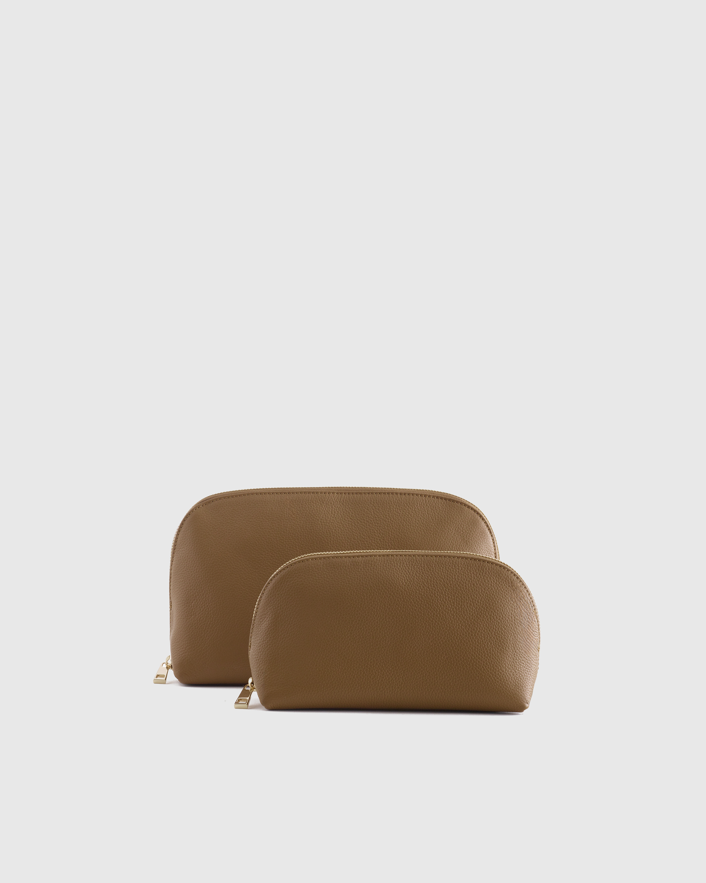Italian Leather Pouch Travel Set