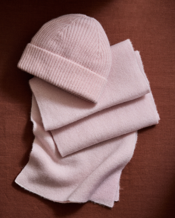 Oatmeal Mongolian Cashmere Scarf