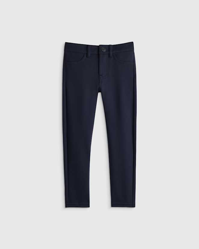 Navy Girls Skinny Ponte Pant