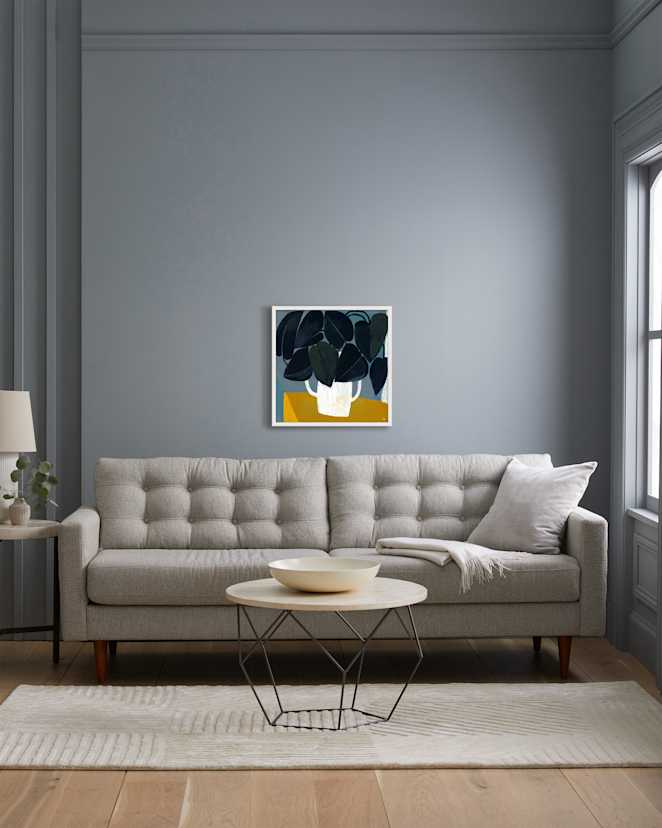 Blue Interior white 20X20