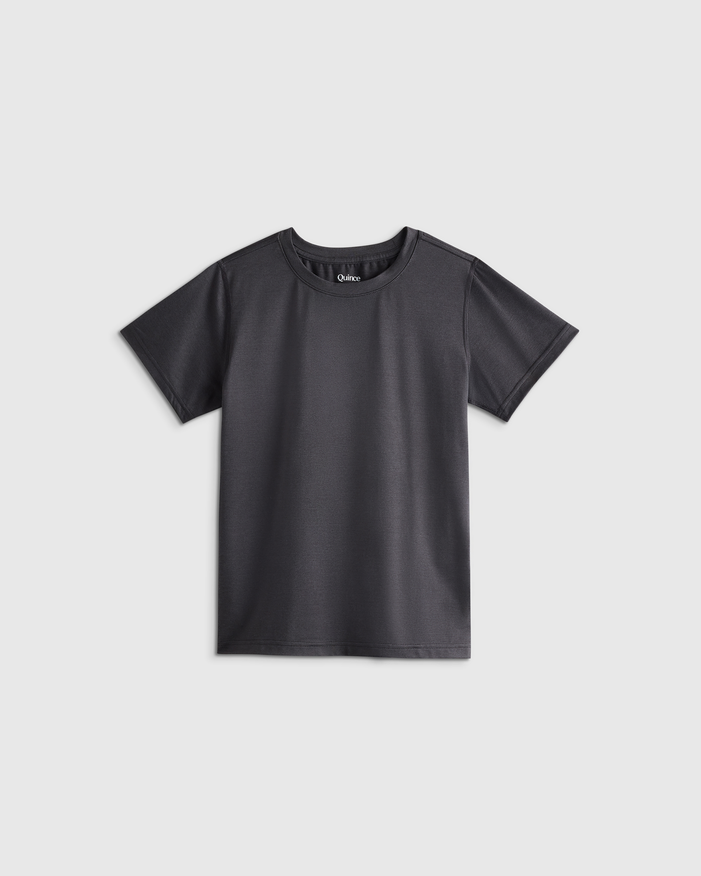 Heather Black Flowknit Breeze Tee