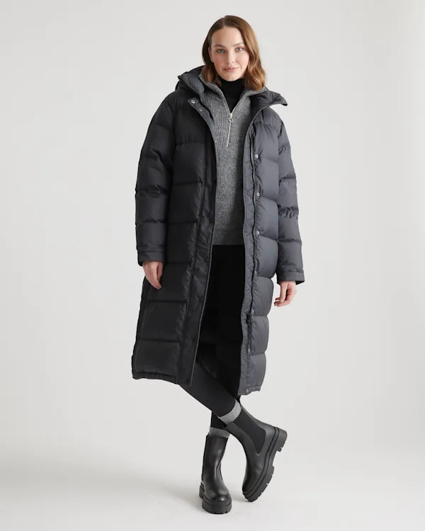 Responsible Down Long Puffer Jacket