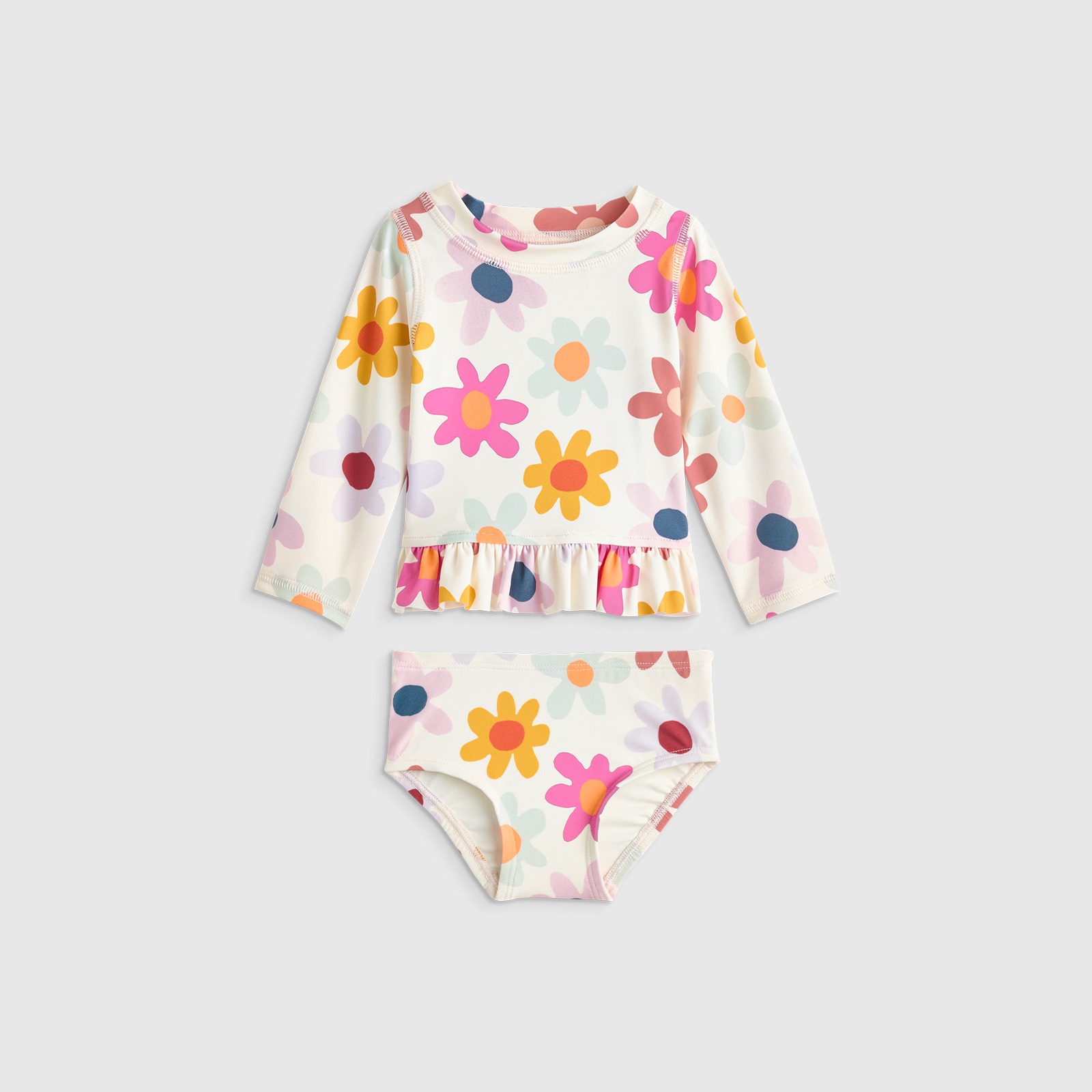 baby girl swim two pieces subcollection tile