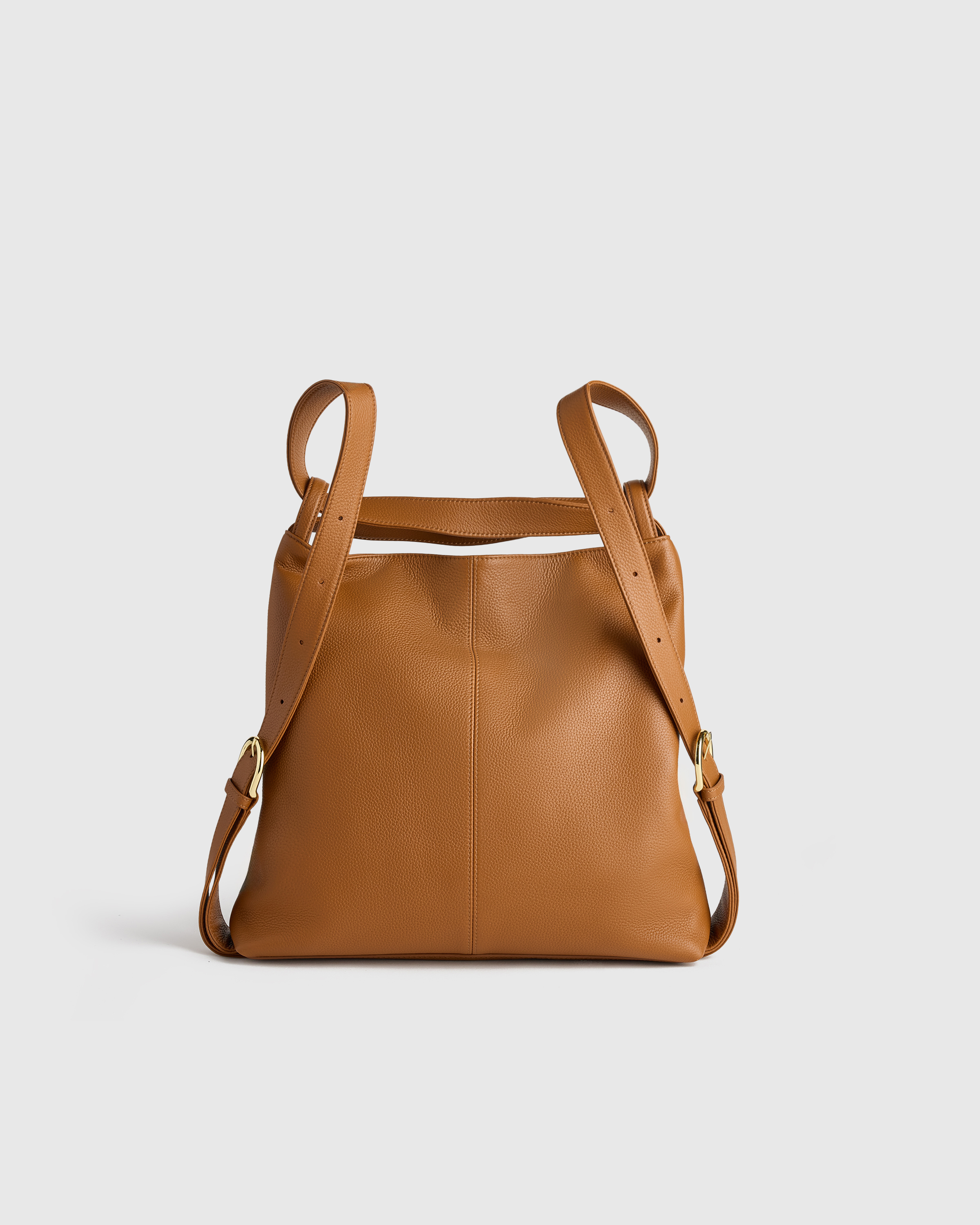 cognac vegan leather backpack Hailey in Made with premium vegan leather and luxe hardware Women's Marlow Laptop Backpack in