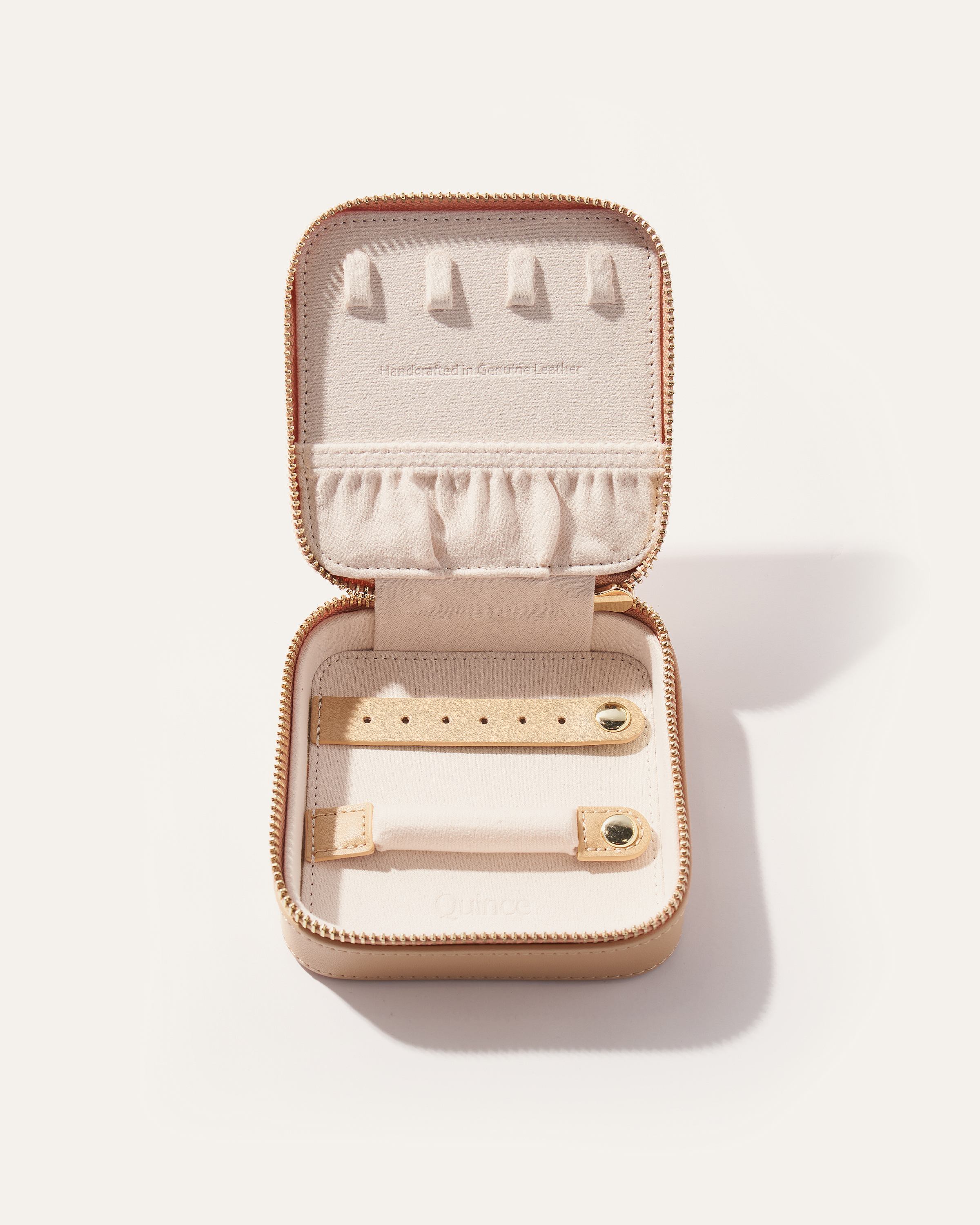 Leather Jewelry Travel Case - Thumbnail 3