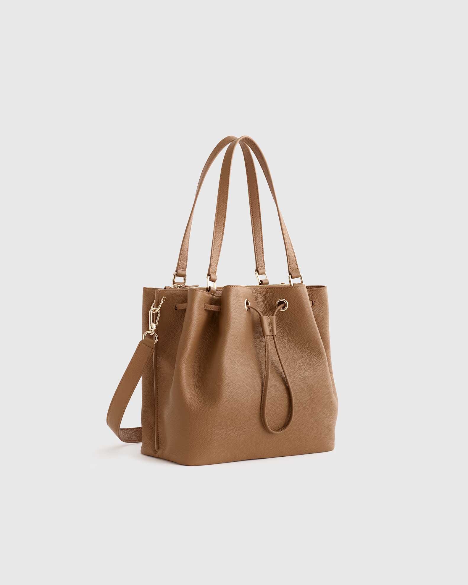 dasein fashion leather convertible drawstring bucket bag and backpack Donut Or Snacks lululemon 2-in-1 Drawstring Bucket Bag