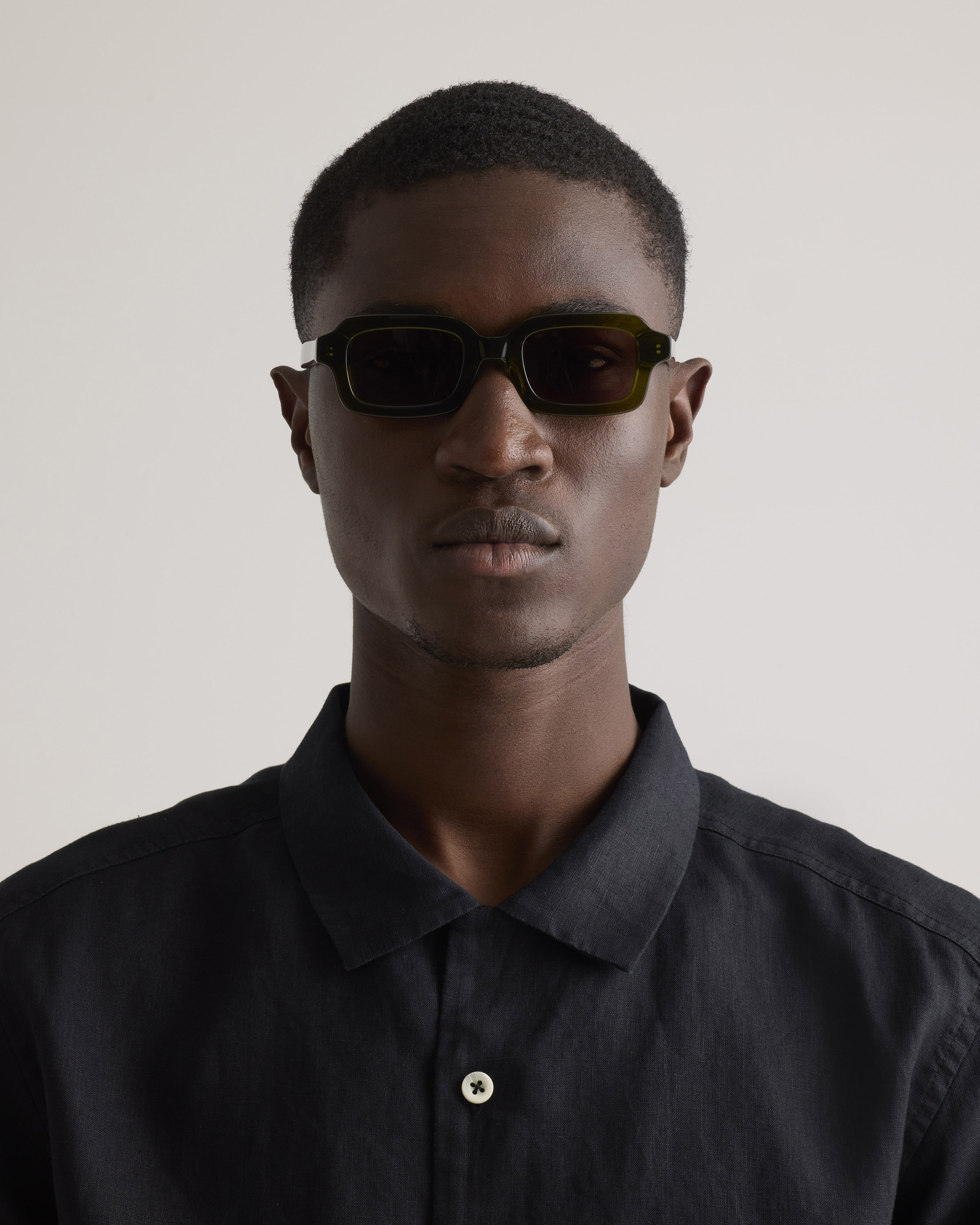 New! Quince Fiji Polarized Acetate Sunglasses in Moss with Brown Lenses Fiji Polarized Acetate Sunglasses in Moss with Brown lens main image 2