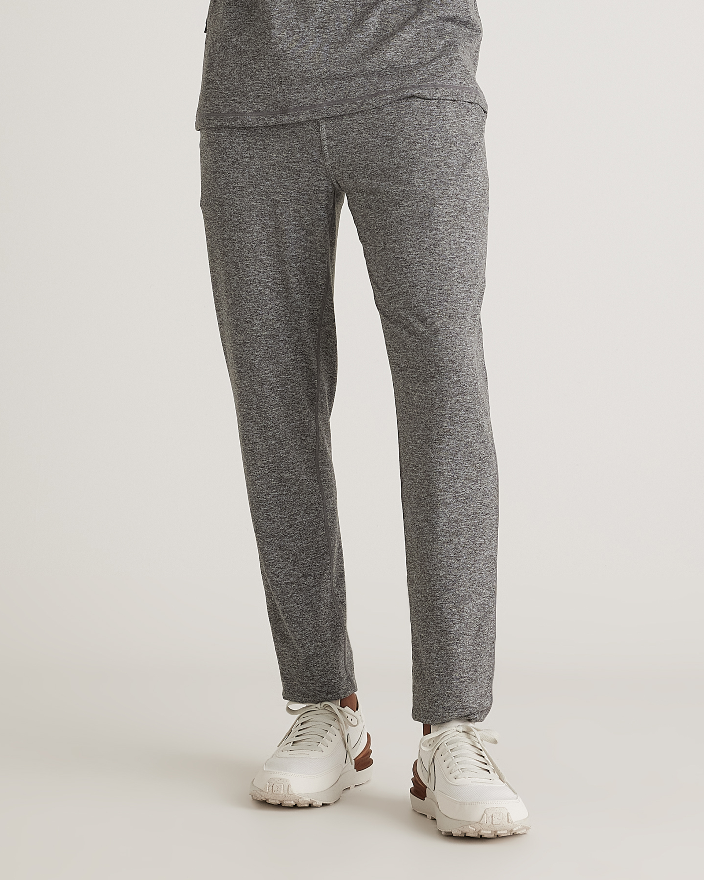 Heather Grey Flowknit Performance Pants