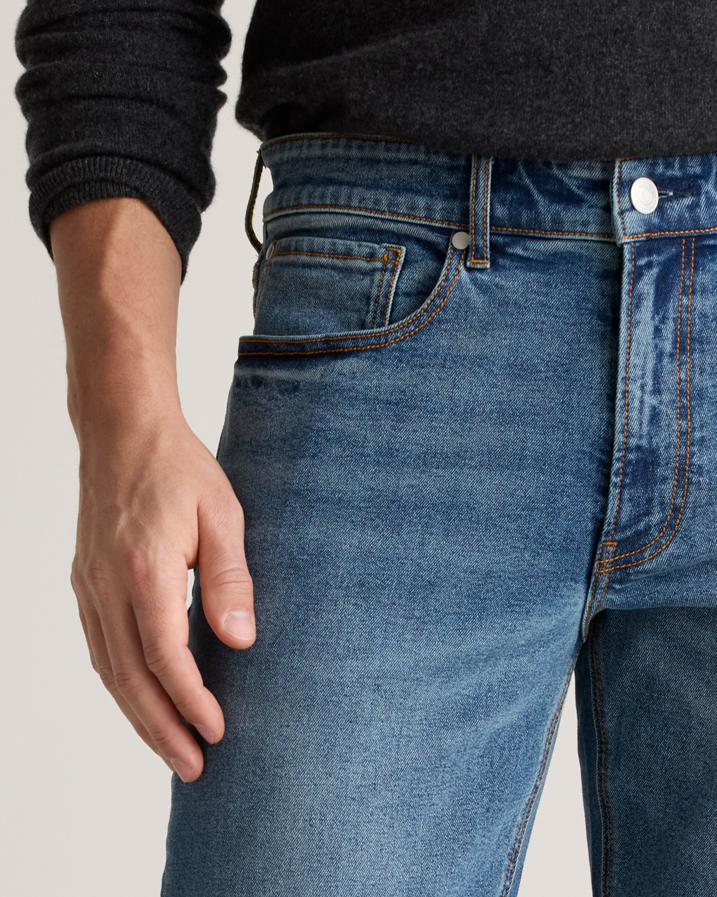 Warren Stretch Straight Jeans