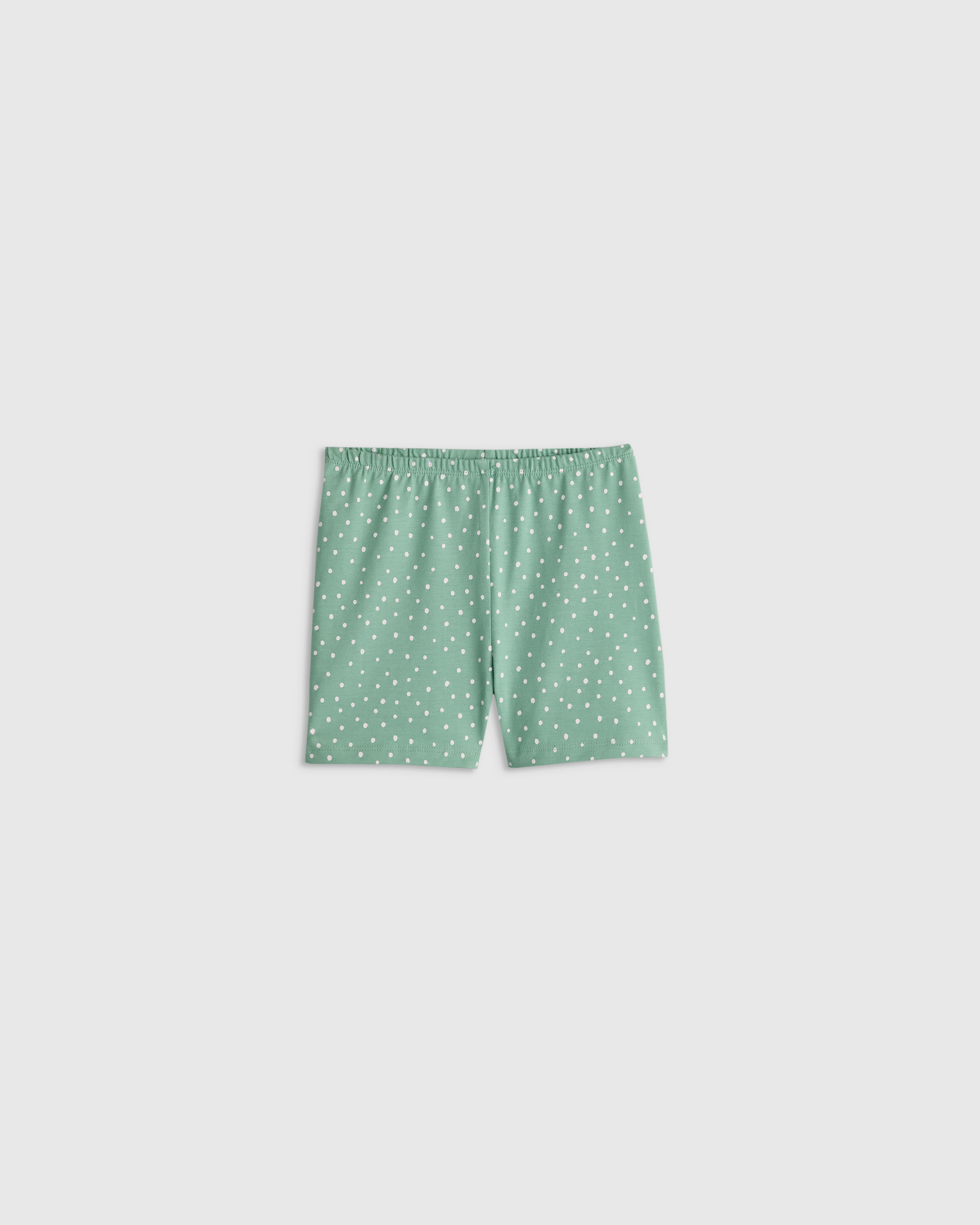 Green Dots Organic Cotton Cartwheel Shorts 