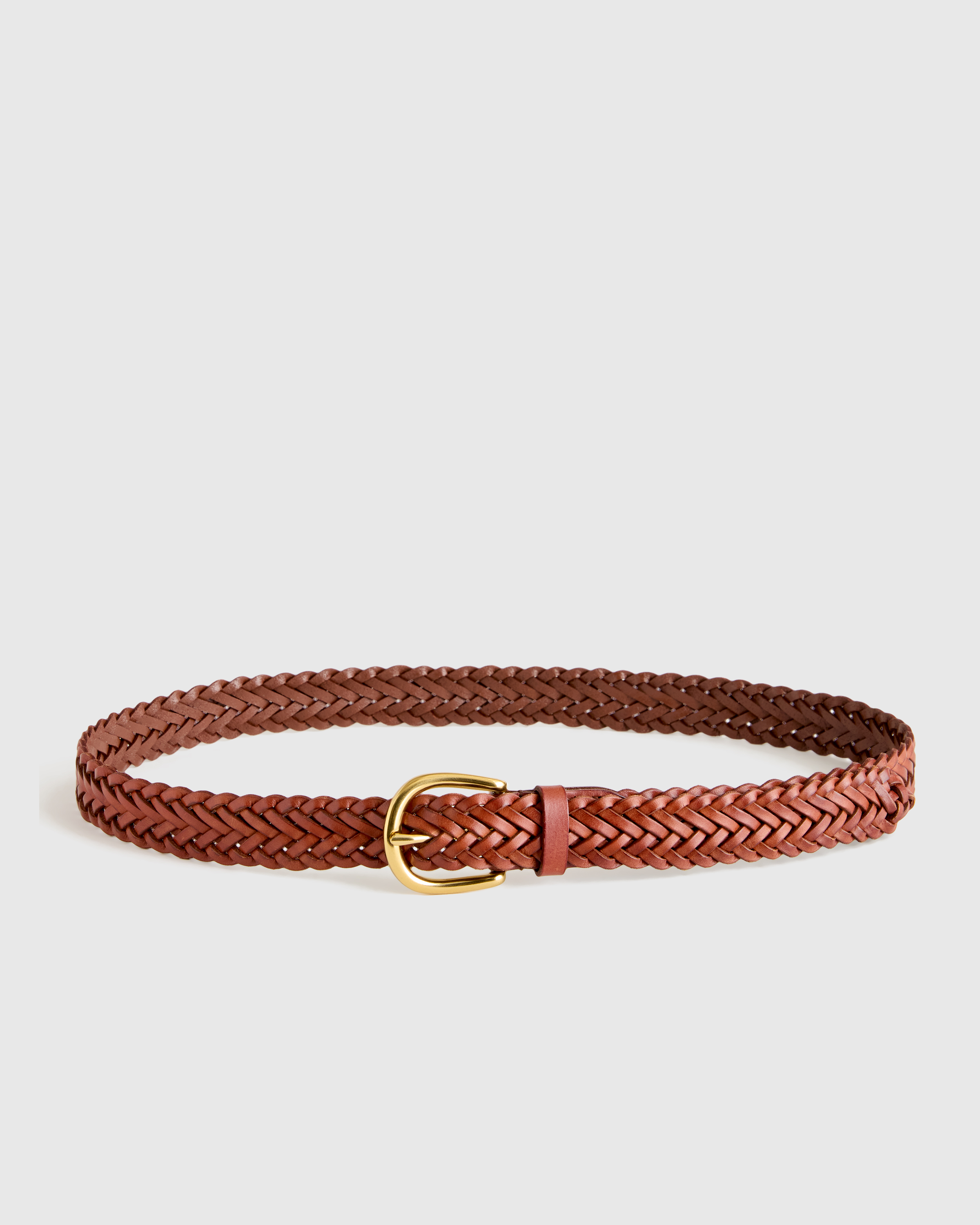 Saddle Josie European Leather Braided Belt