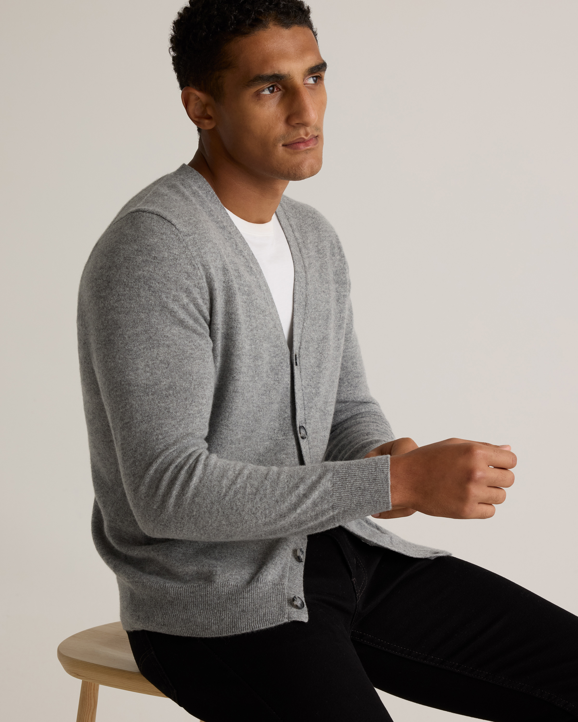 CABaN cotton×cashmere cardigan CABaN cotton×cashmere cardigan CABaN Cotton Cashmere Bi