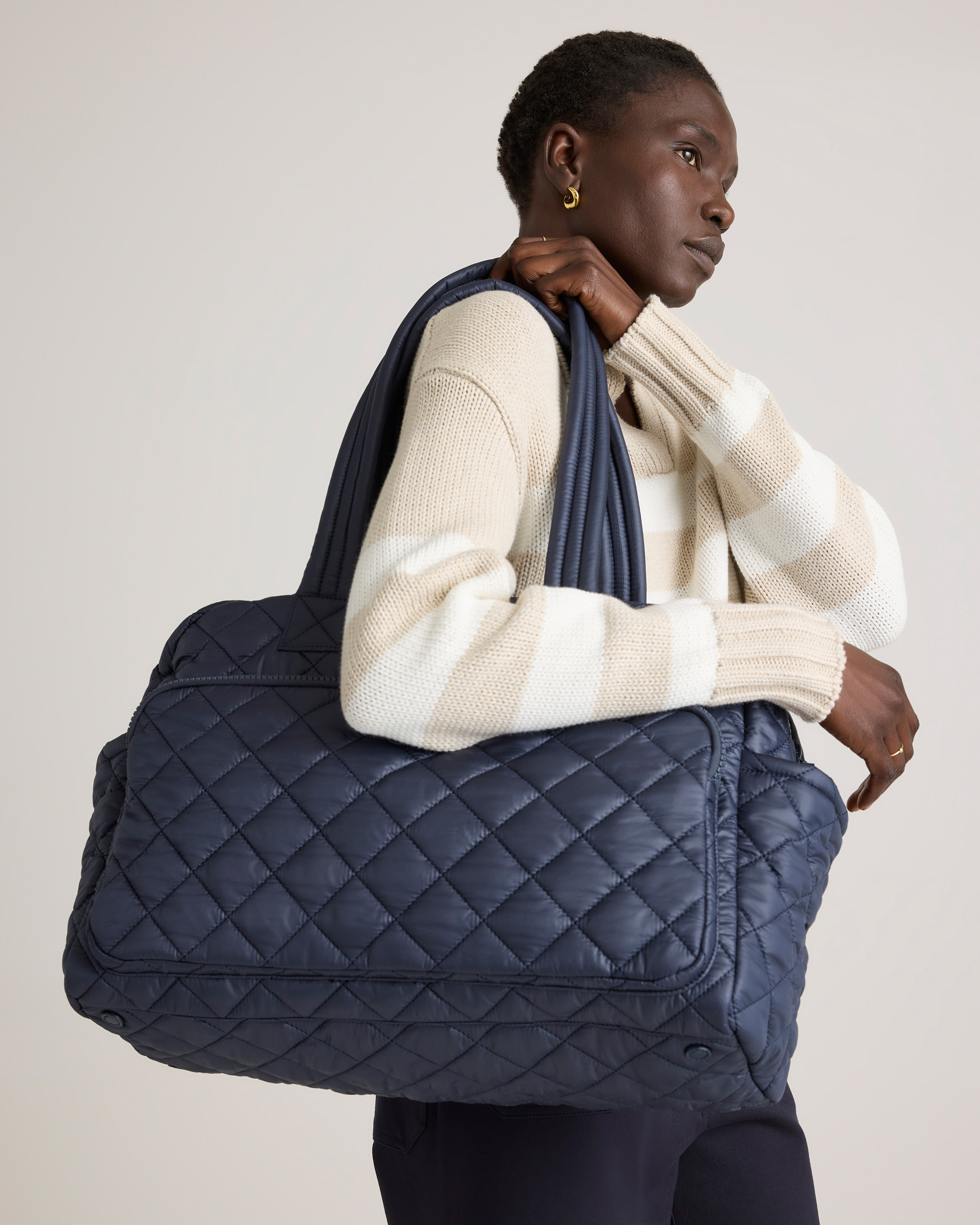 Quilted Duffle Bag