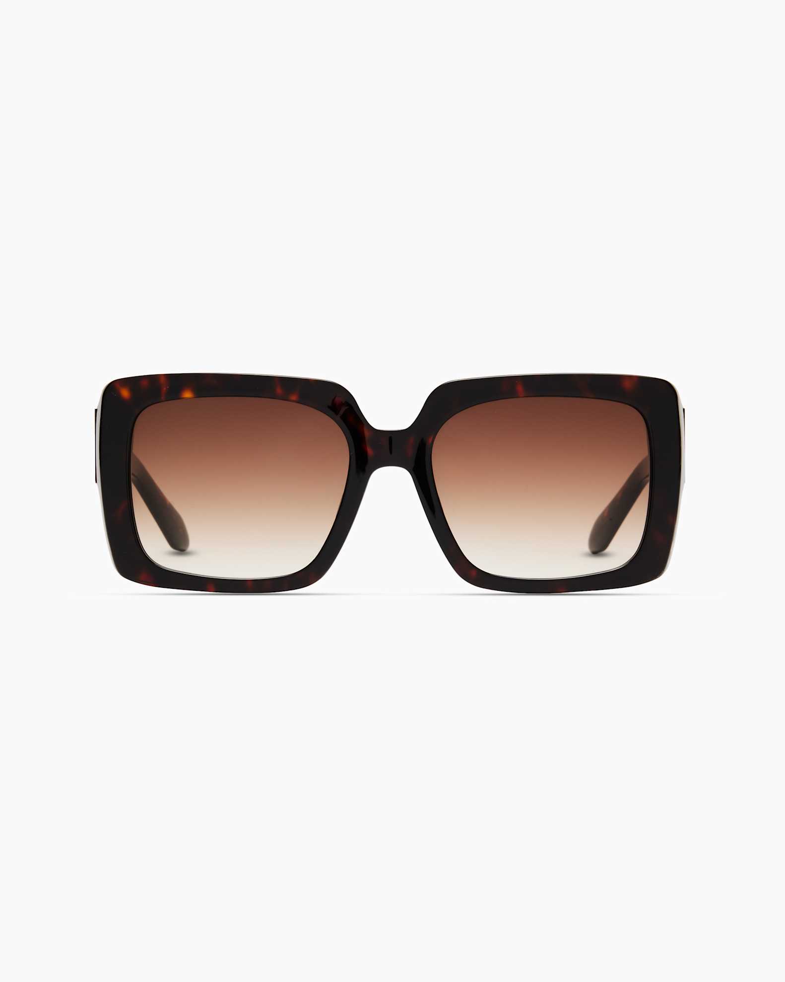 Cartagena Polarized Acetate Sunglasses in Tortoise with Brown Gradient lens