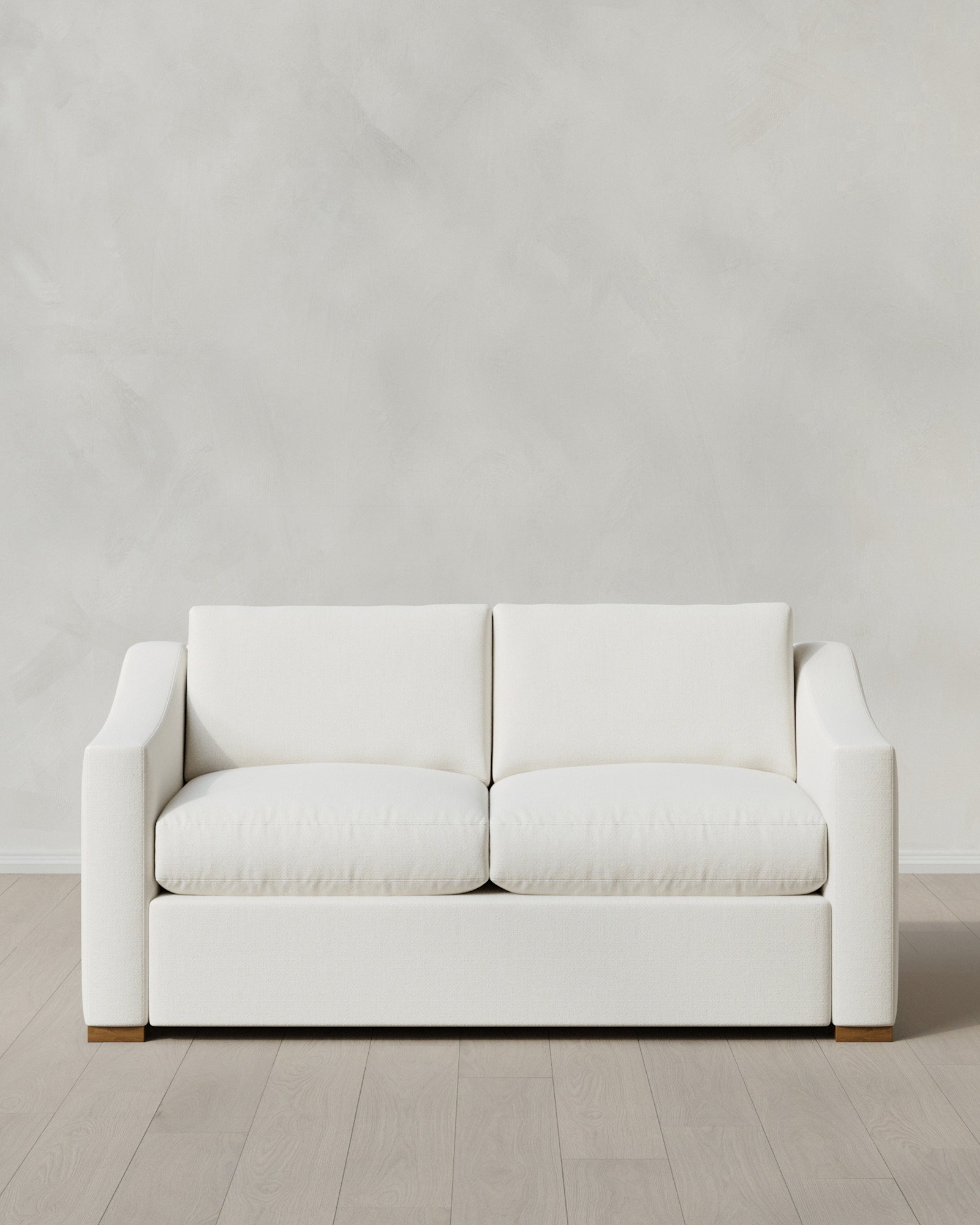 Hollis Slope Arm Sofa, Marshmallow