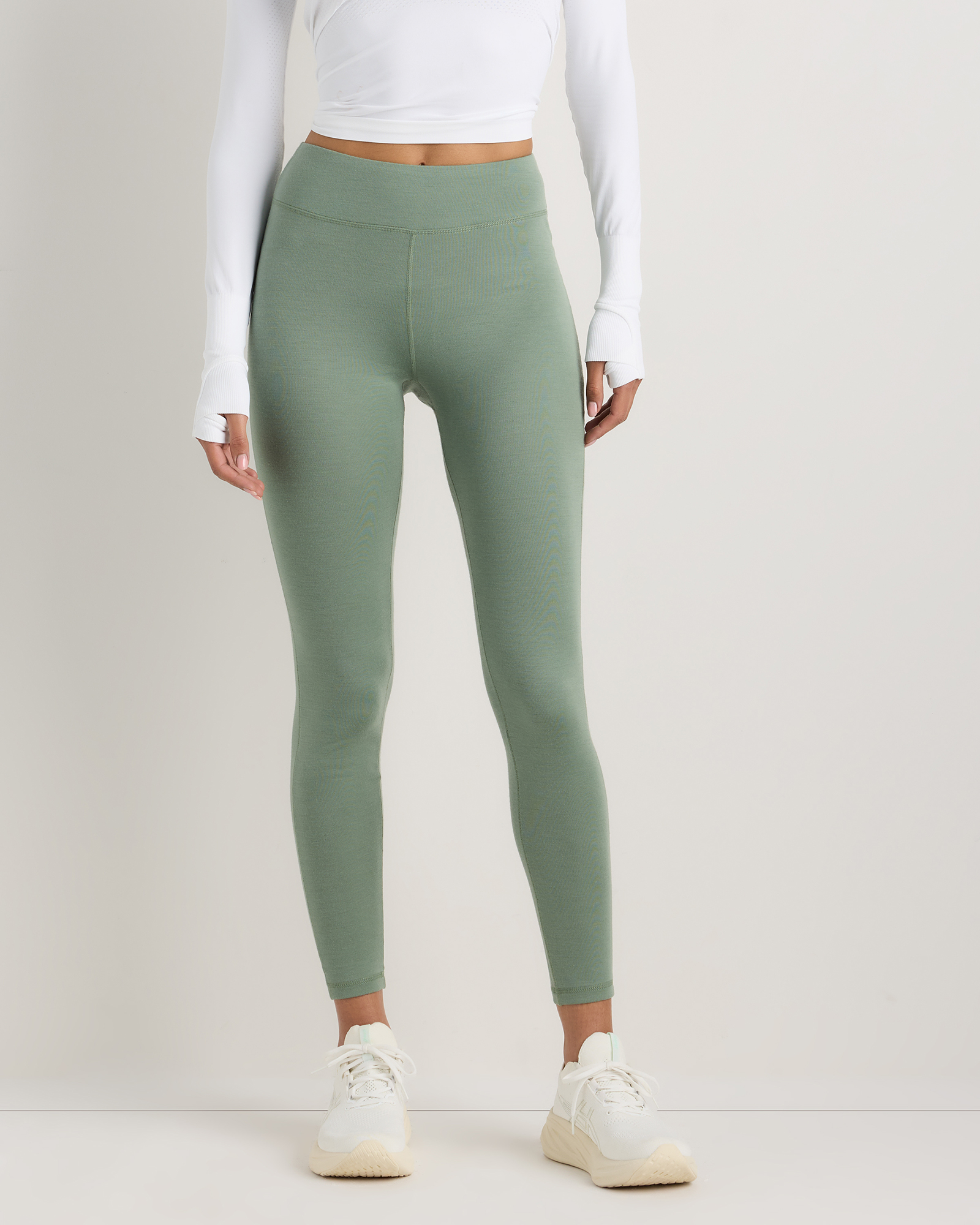 Quince Women's 100% Merino Wool Cold Weather Base Layer Legging