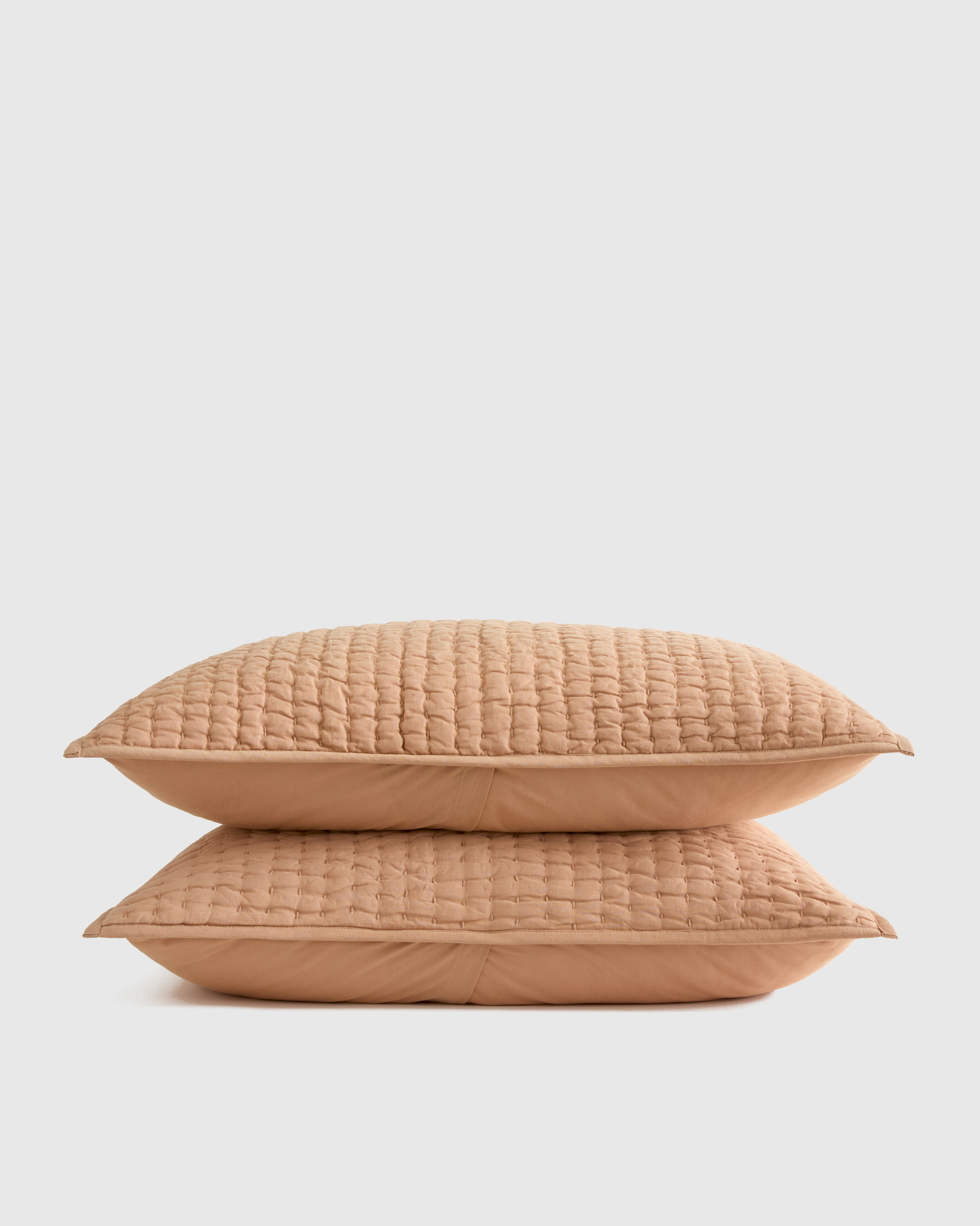 Desert Sunset European Linen Cotton Stitch Sham Set