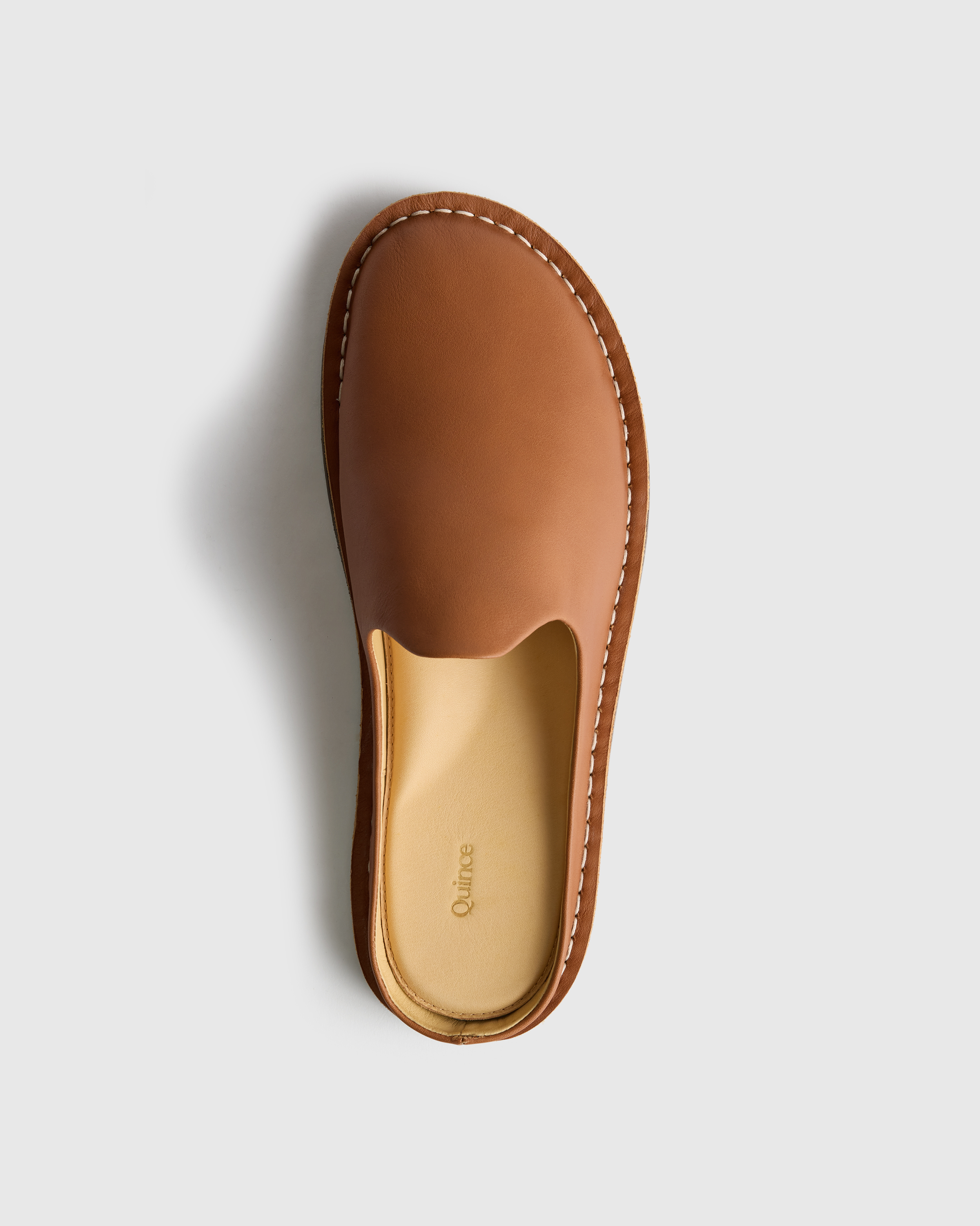 Tooled Leather Slip-On Mules - Tan Tooled Leather Mules - Etsy main image 3
