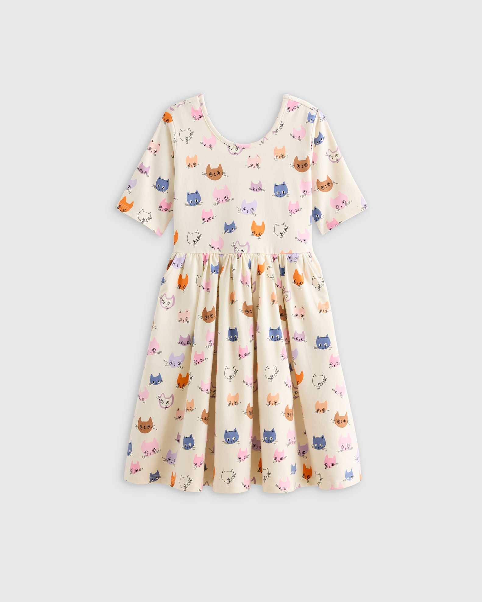 cotton kids dress Devon Rose Kids Dress Purple | Size 2