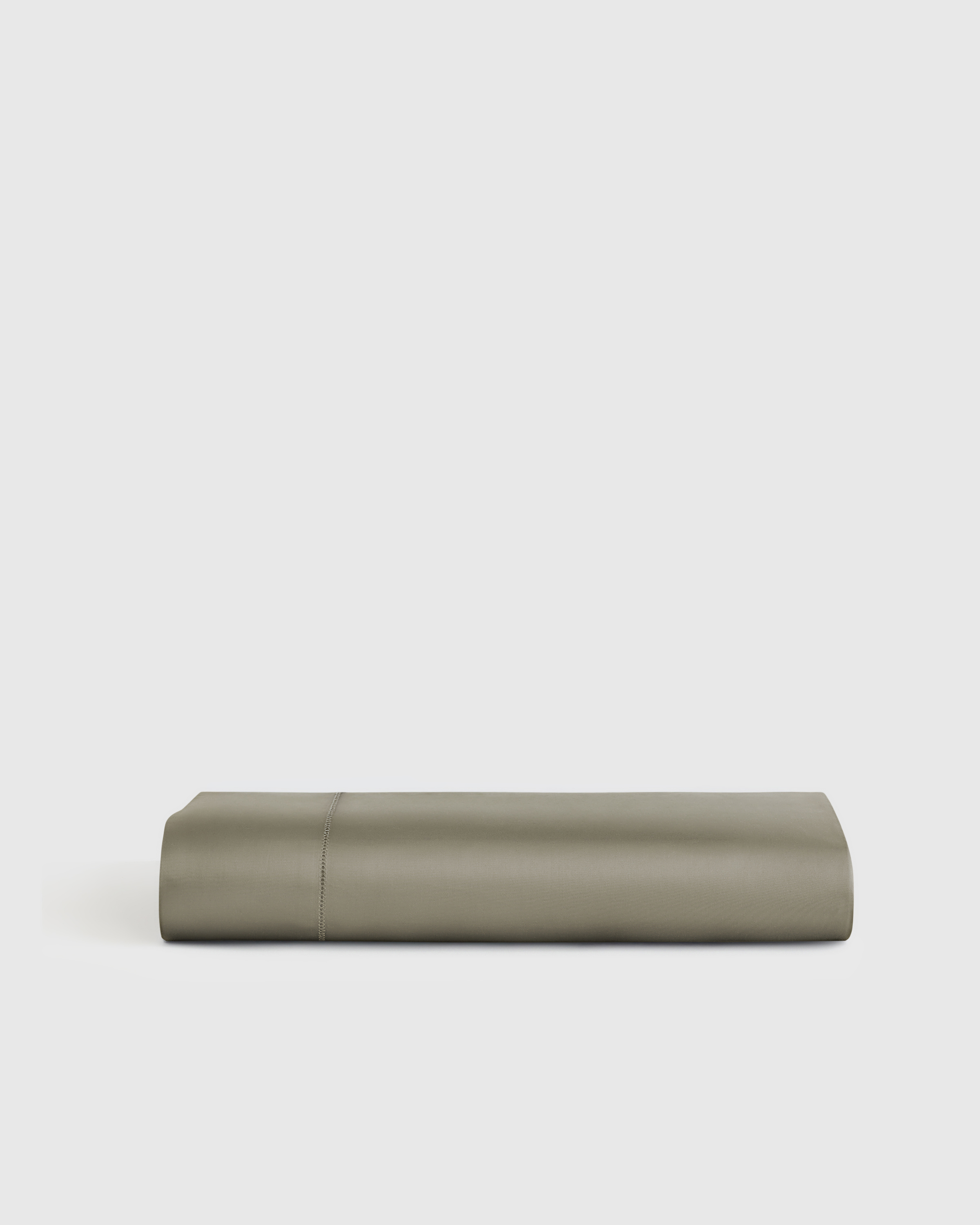 Dried Sage Giza Egyptian Cotton Sateen Flat Sheet