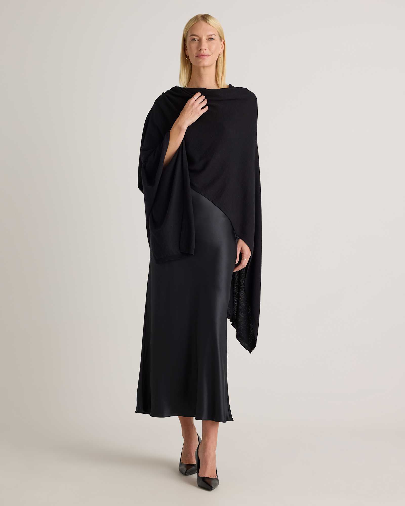 Cotton Cashmere Ruana